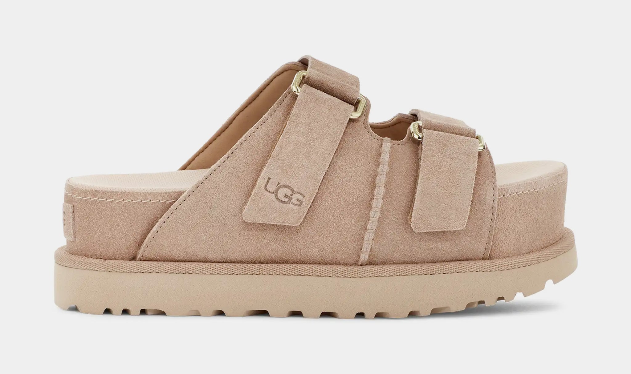 UGG Goldenstar Hi Slide Womens Sandals Sand 1155458 SAN – Shoe Palace