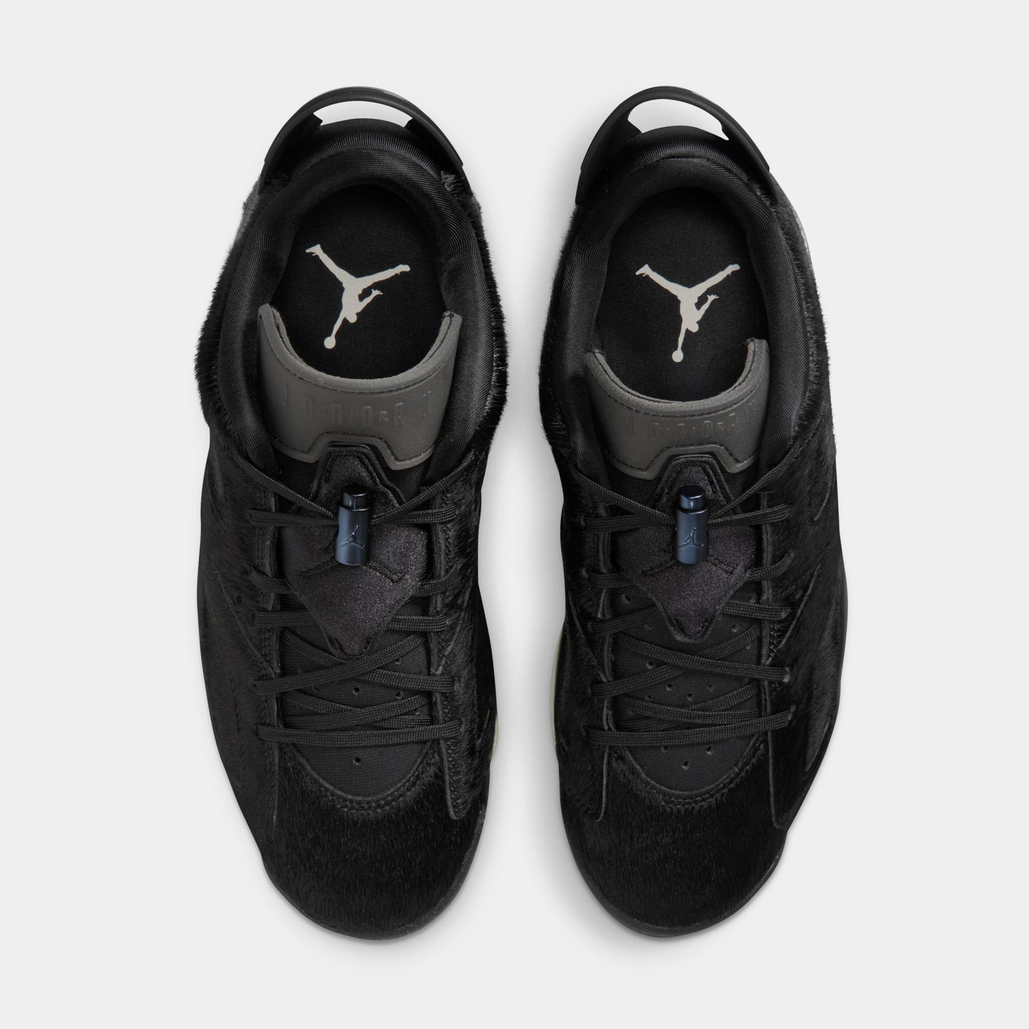 Jordan Air Jordan 6 Low Black Out Womens Lifestyle Shoes Black