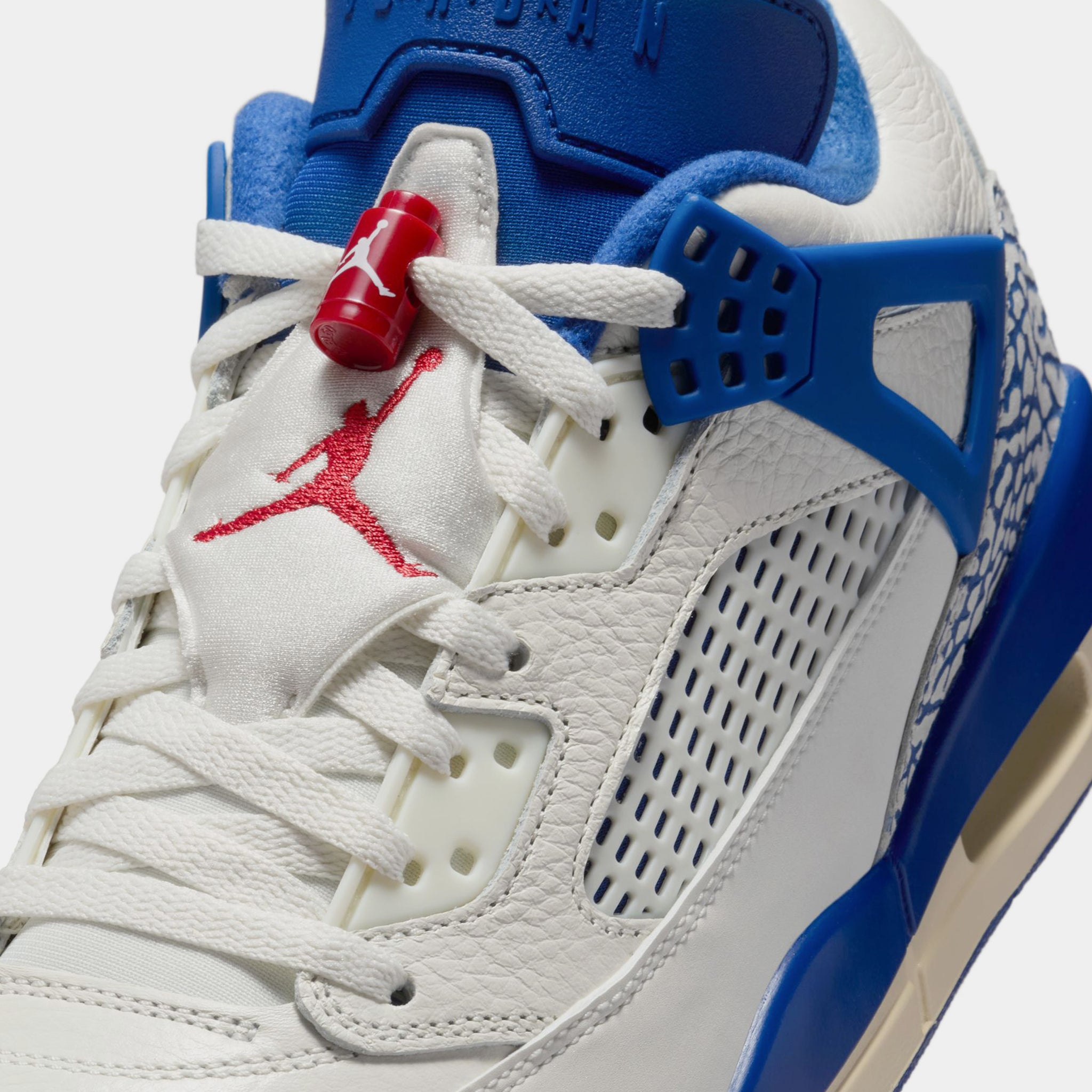 Jordan Spizike Low Mens Lifestyle Shoes Sail Varsity Red  display picture 2