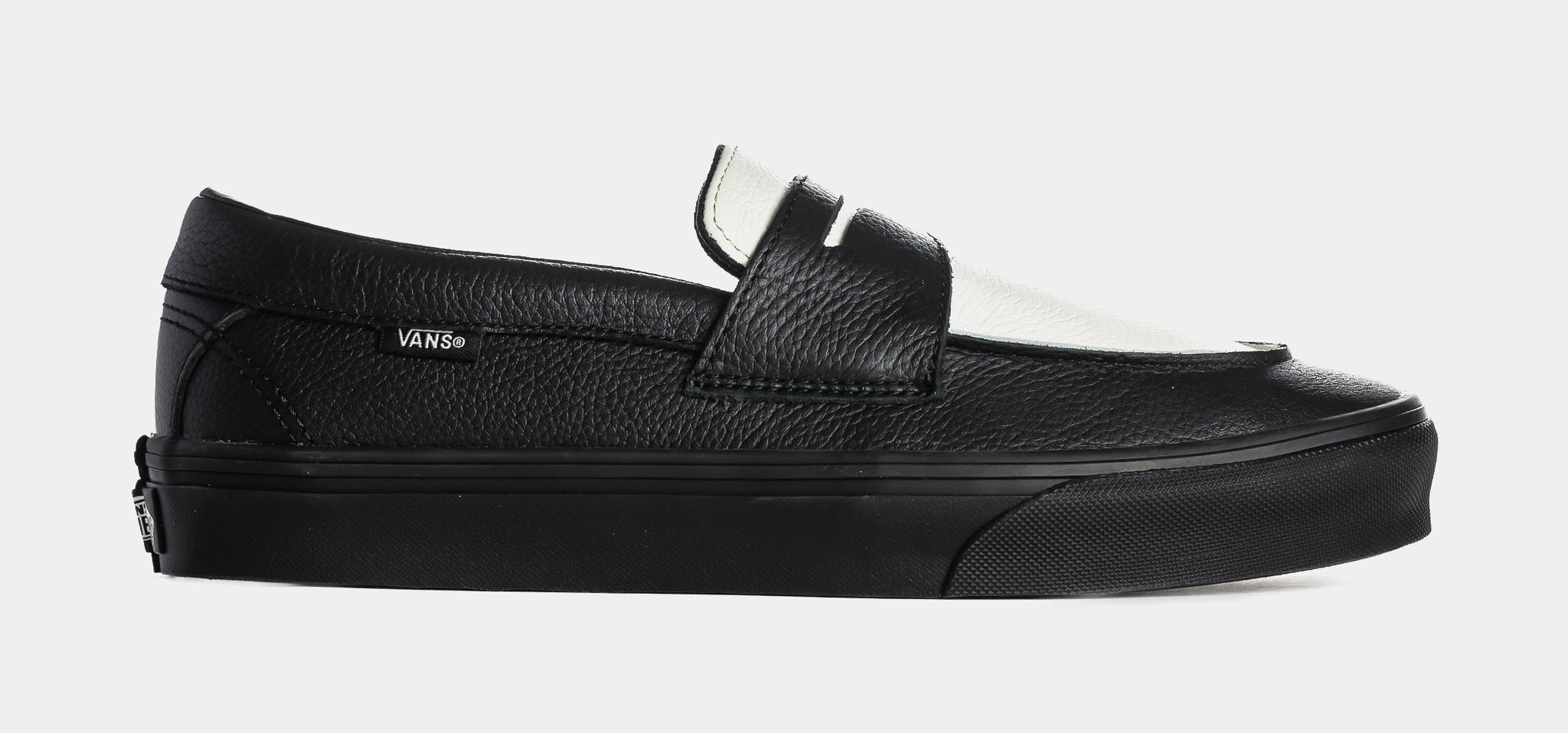 Vans Skate Loafer Mens Lifestyle Shoes Black White Z0GBPT – Shoe