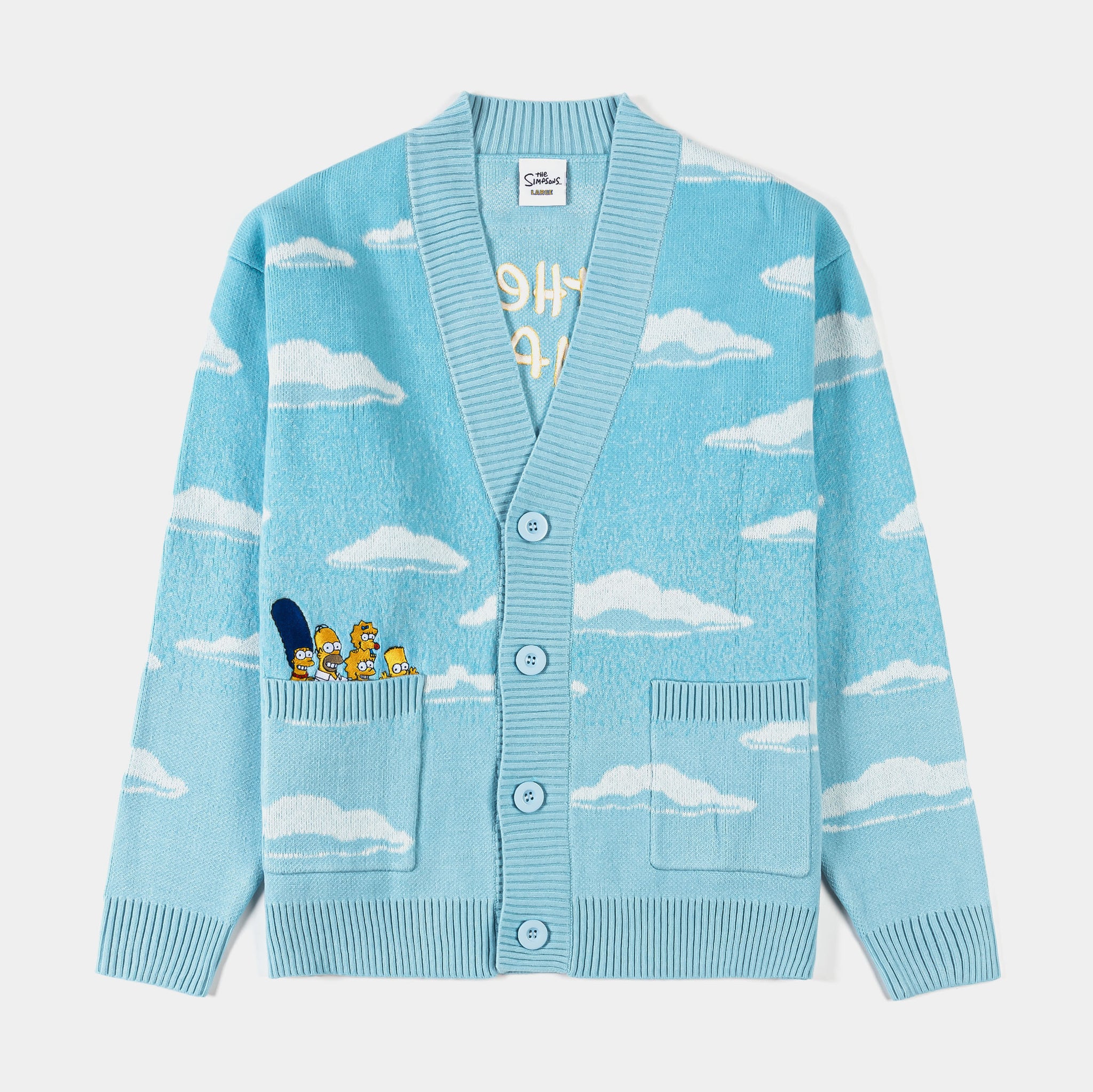 Shoe Palace The Simpsons By Shoe Palace Clouds Mens Cardigan Blue