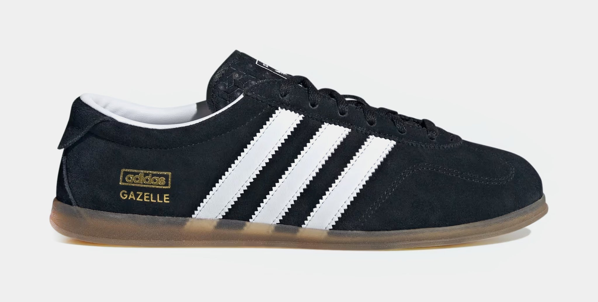 adidas Gazelle Lo Pro Womens Lifestyle Shoes Core Black Cloud White Gum  JR8886 – Shoe Palace