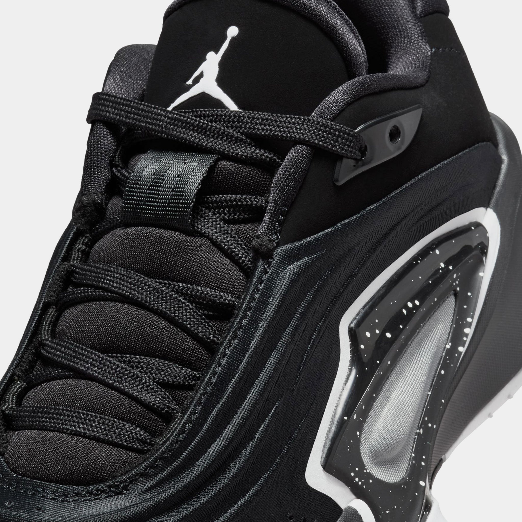 Jordan Luka 3 Speedway Grade School Basketball Shoes Black White