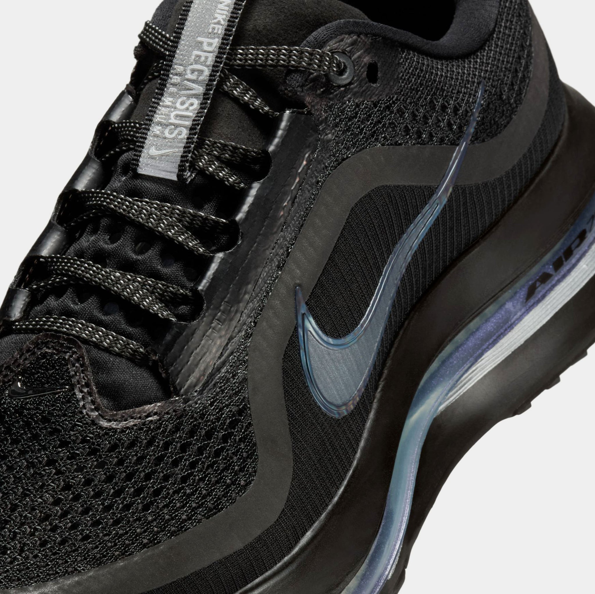 Nike Pegasus Premium Womens Running Shoes Black Black  display picture 2