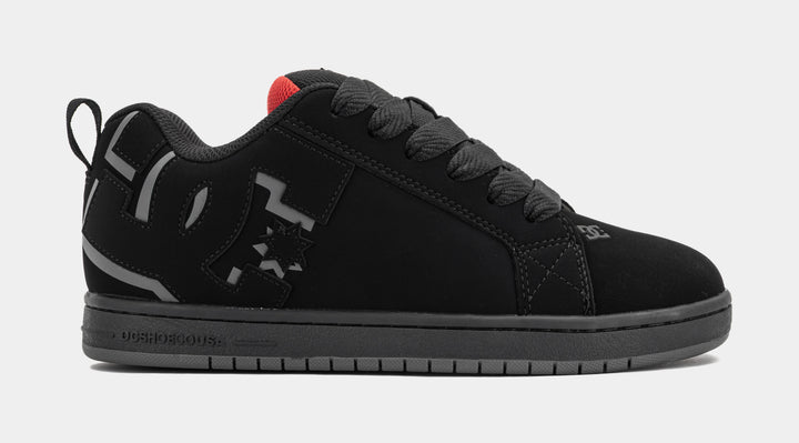 DC Shoes Court Graffik Mens Skate Shoes Black 300529-3BK – Shoe Palace