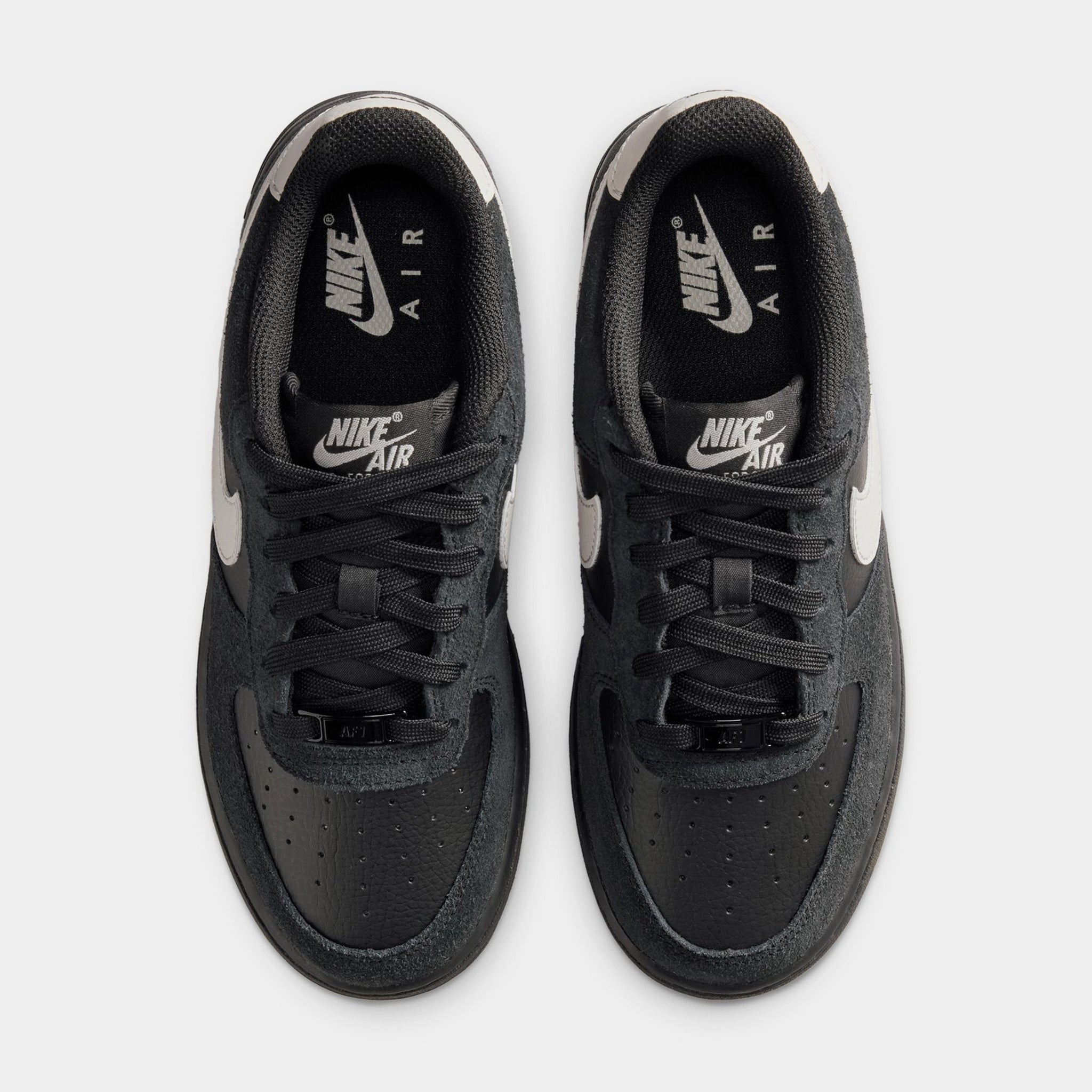 Nike Air Force 1 LV8 2 Grade School Lifestyle Shoes Black  display picture 3