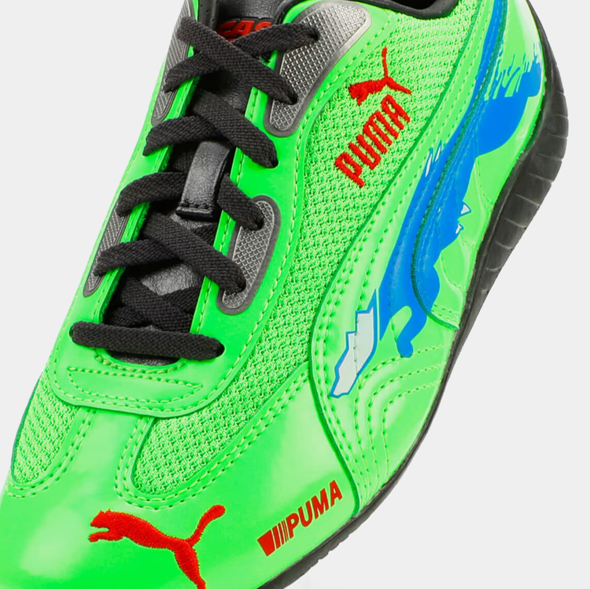 PUMA Fast & Furious x Speedcat LA Mens Lifestyle Shoes Green Blue
