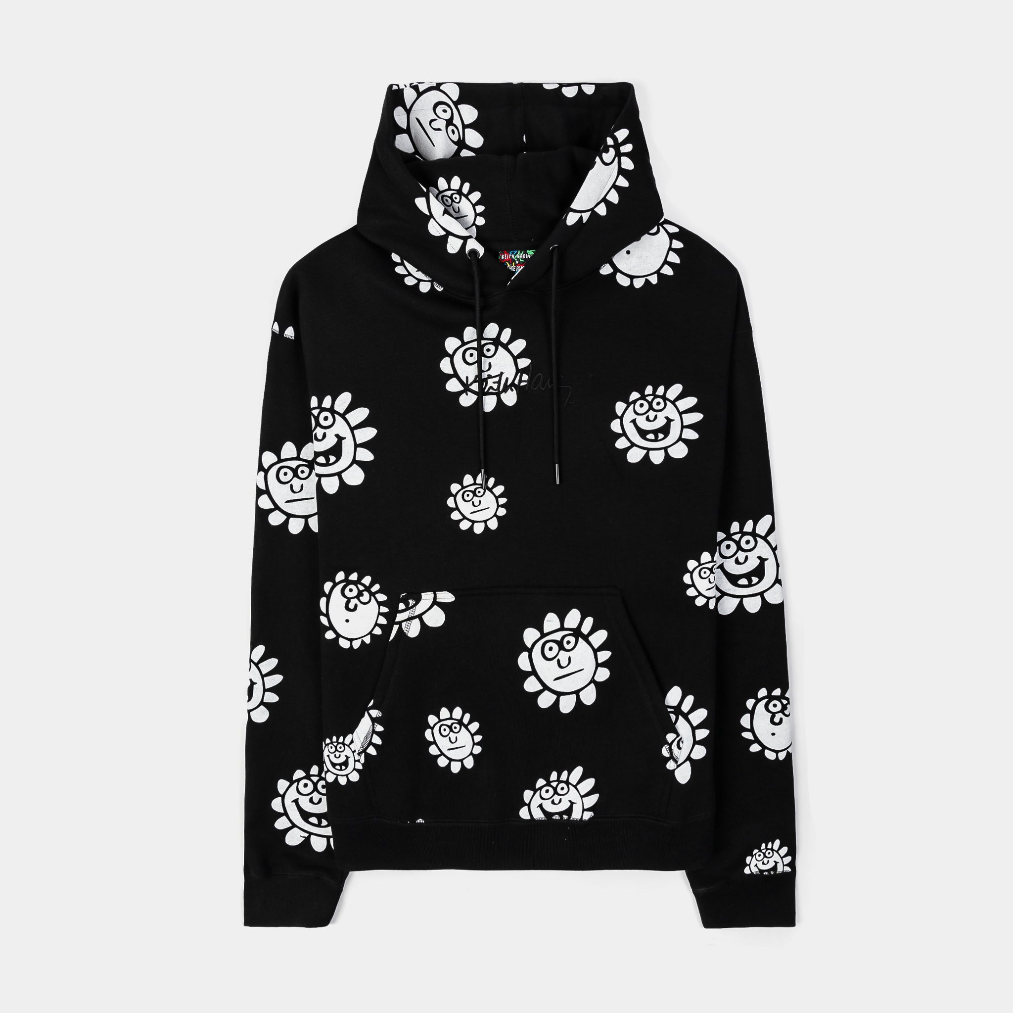 Shoe Palace SP x Keith Haring White Flower Pullover Mens Hoodie