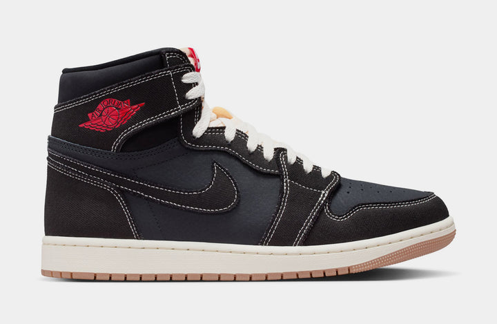 Jordan Air Jordan 1 Retro High OG Black and Muslin Mens Lifestyle