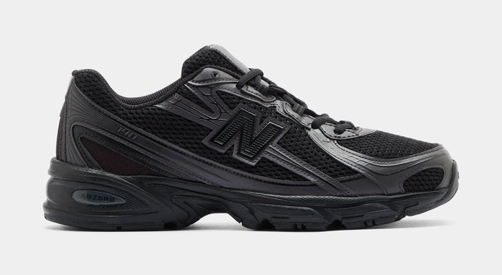 New Balance 740 Mens Running Shoes Black Metallic Silver  display picture 1