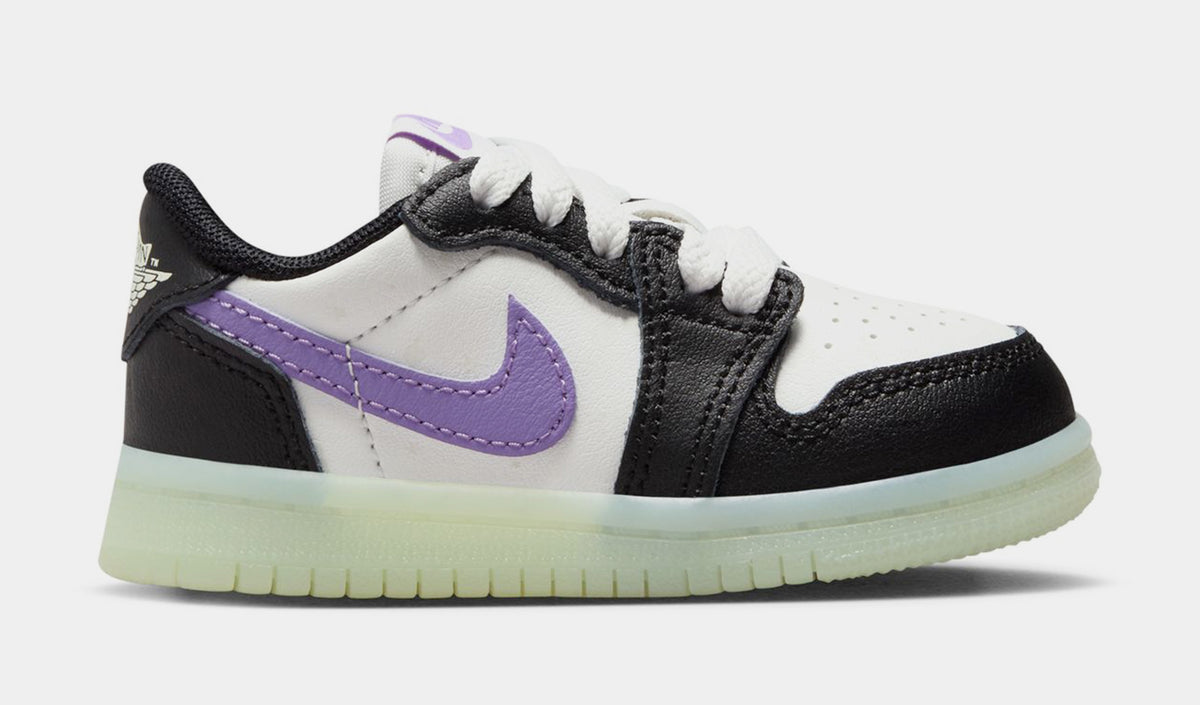 Jordan Air Jordan 1 Retro Low OG Black Raspberry Infant Toddler ...