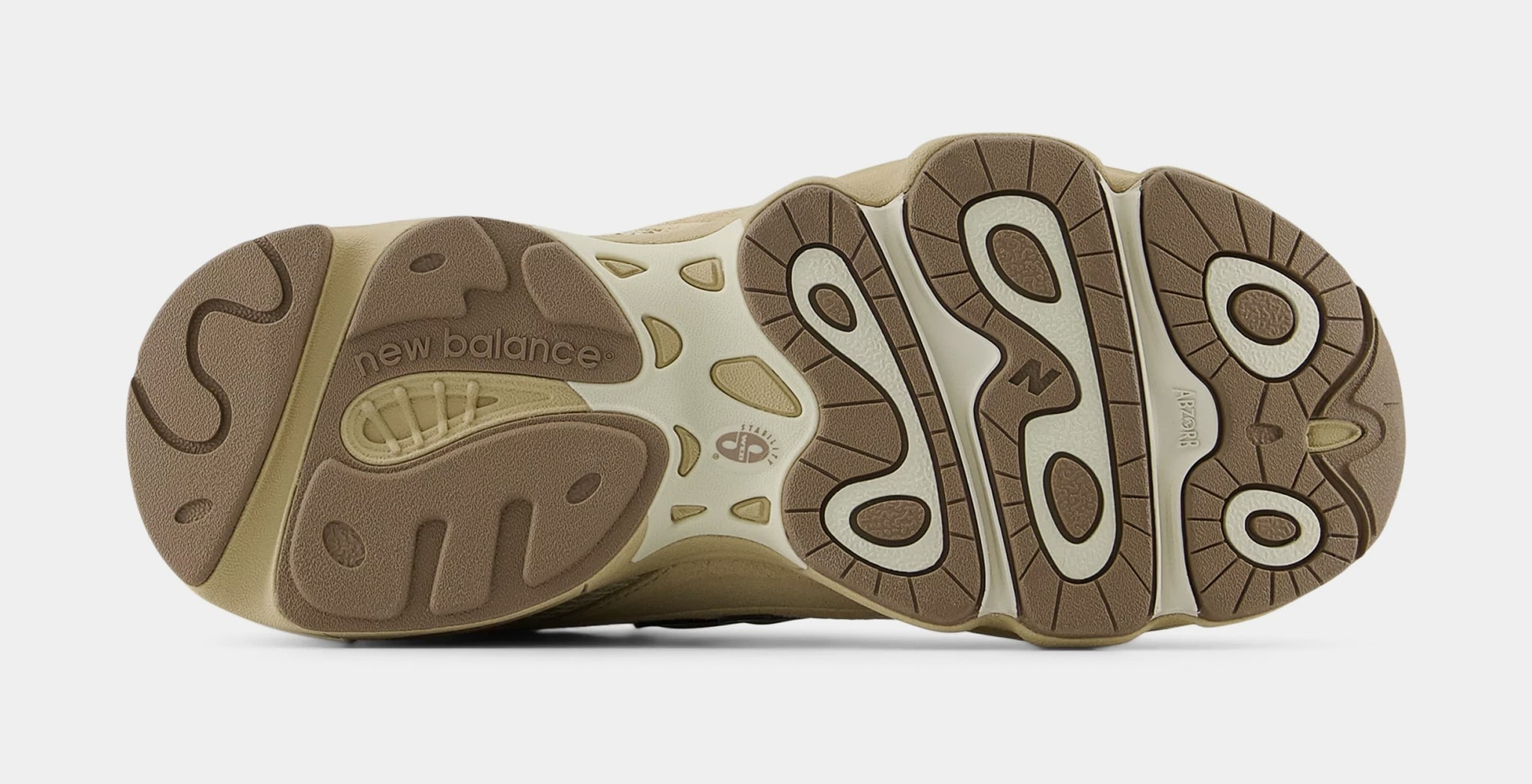 New Balance 1000 Grade School Running Shoes Beige White GC1000SP