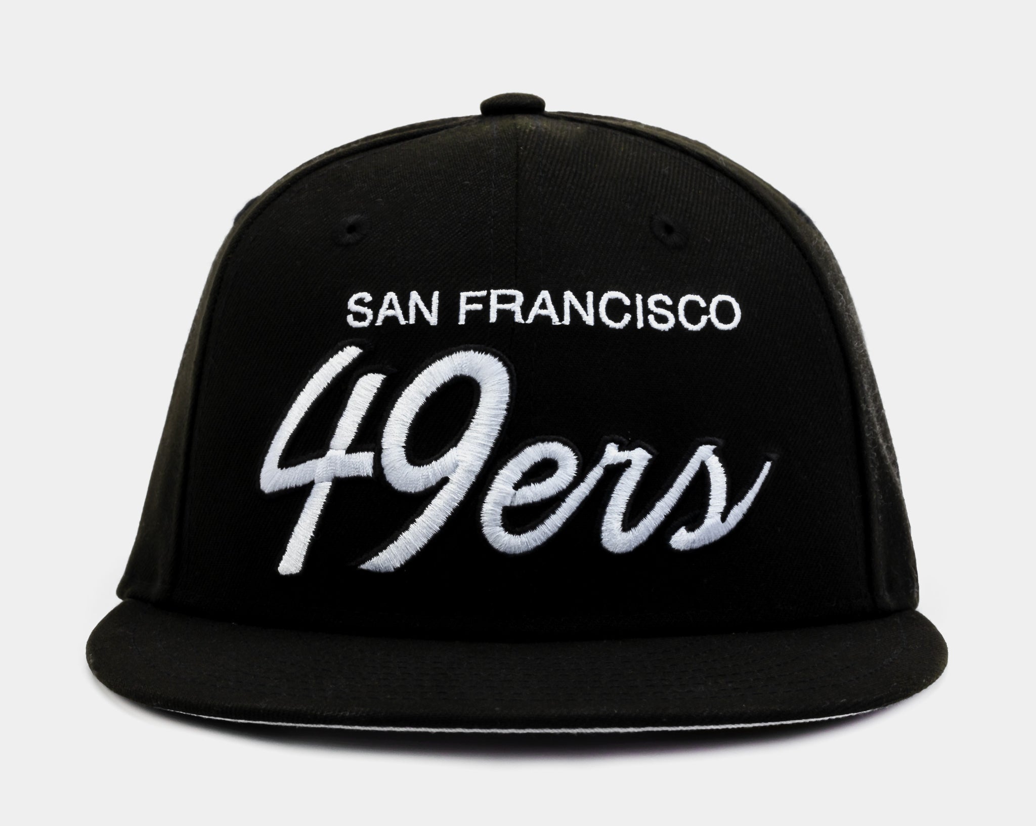49ers black and white hat Clearance