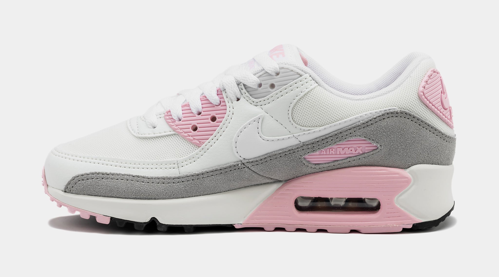 Nike Air Max 90 Womens Lifestyle Shoes White Pink FN7489-100