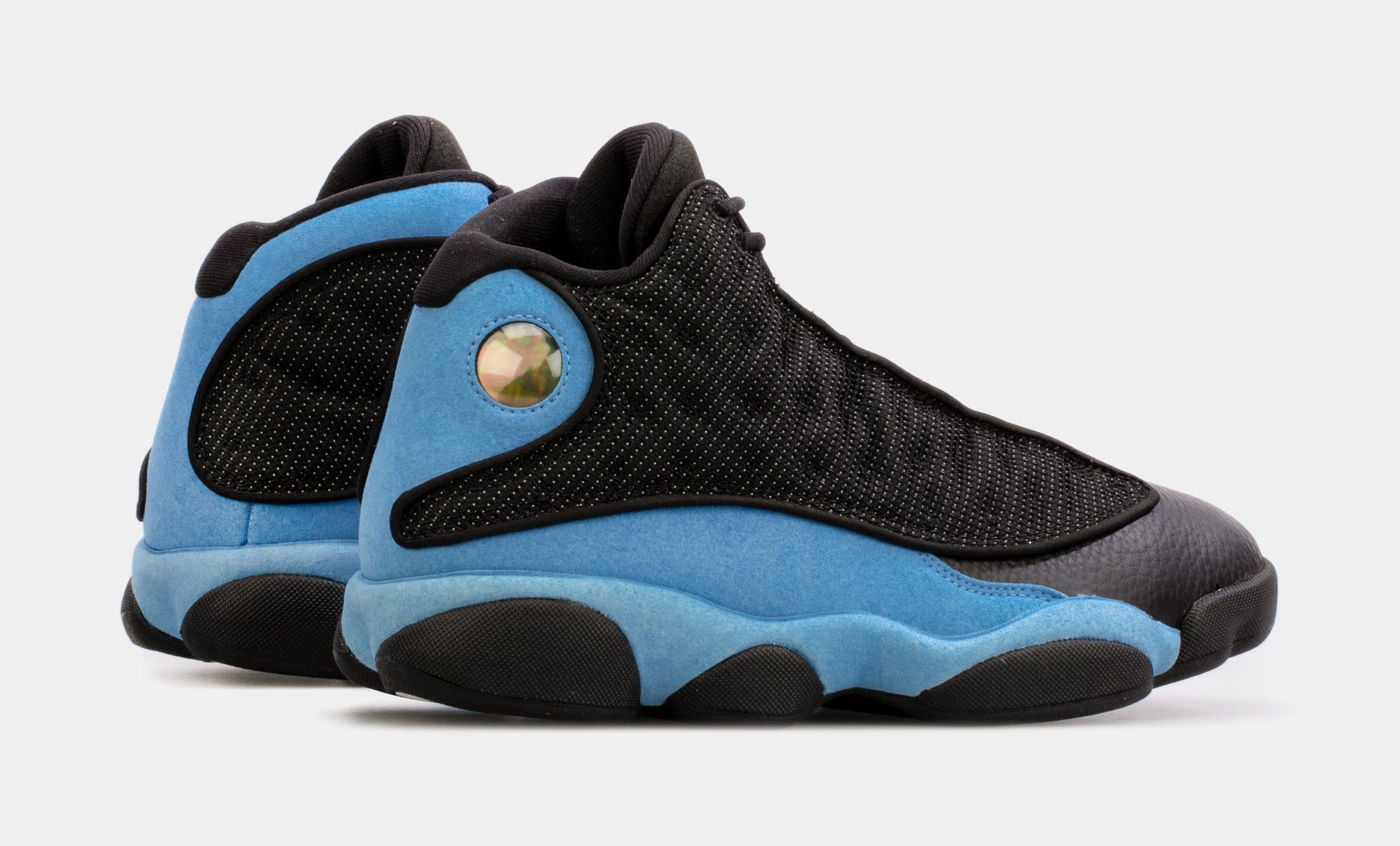  Jordan mens 13 Retro Shoes, Black/University Blue/Black, 7.5