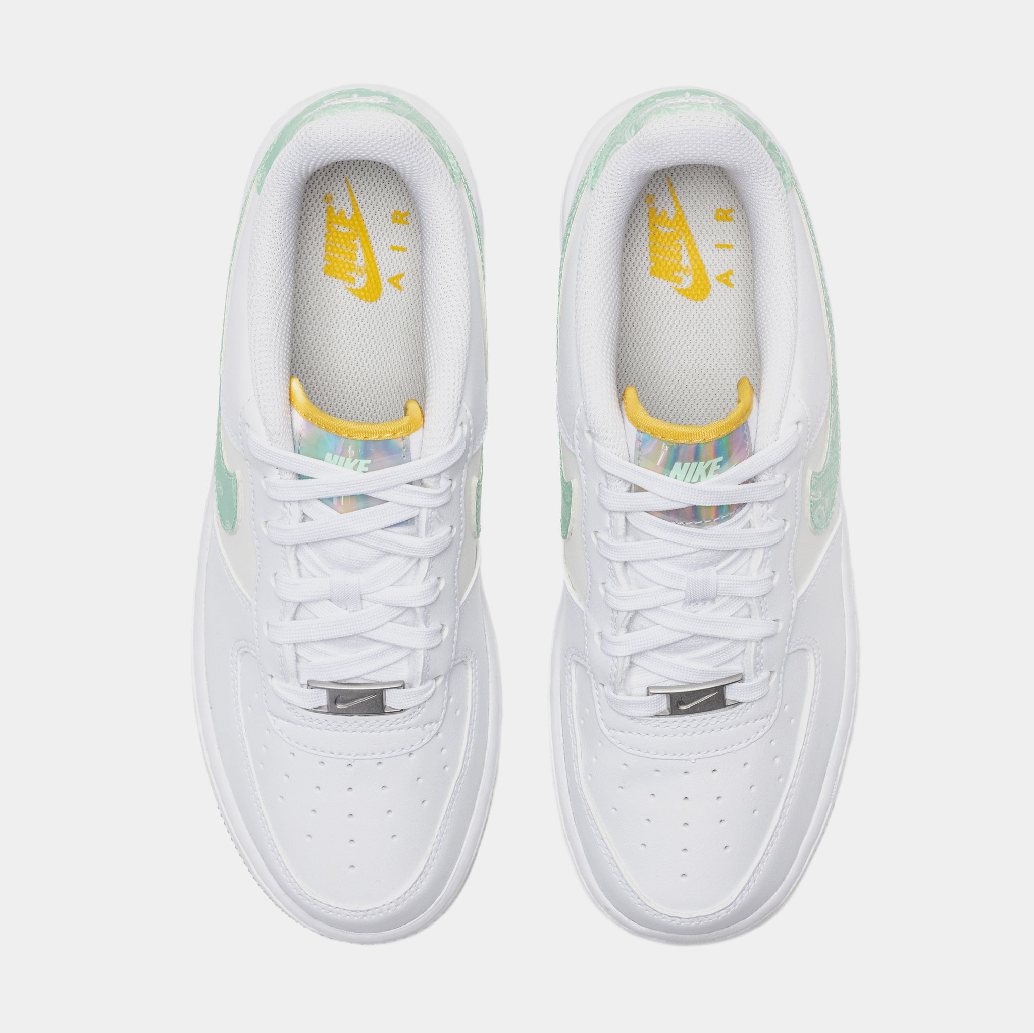 Nike Air Force 1 LV8 Grade School Lifestyle Shoes White Green