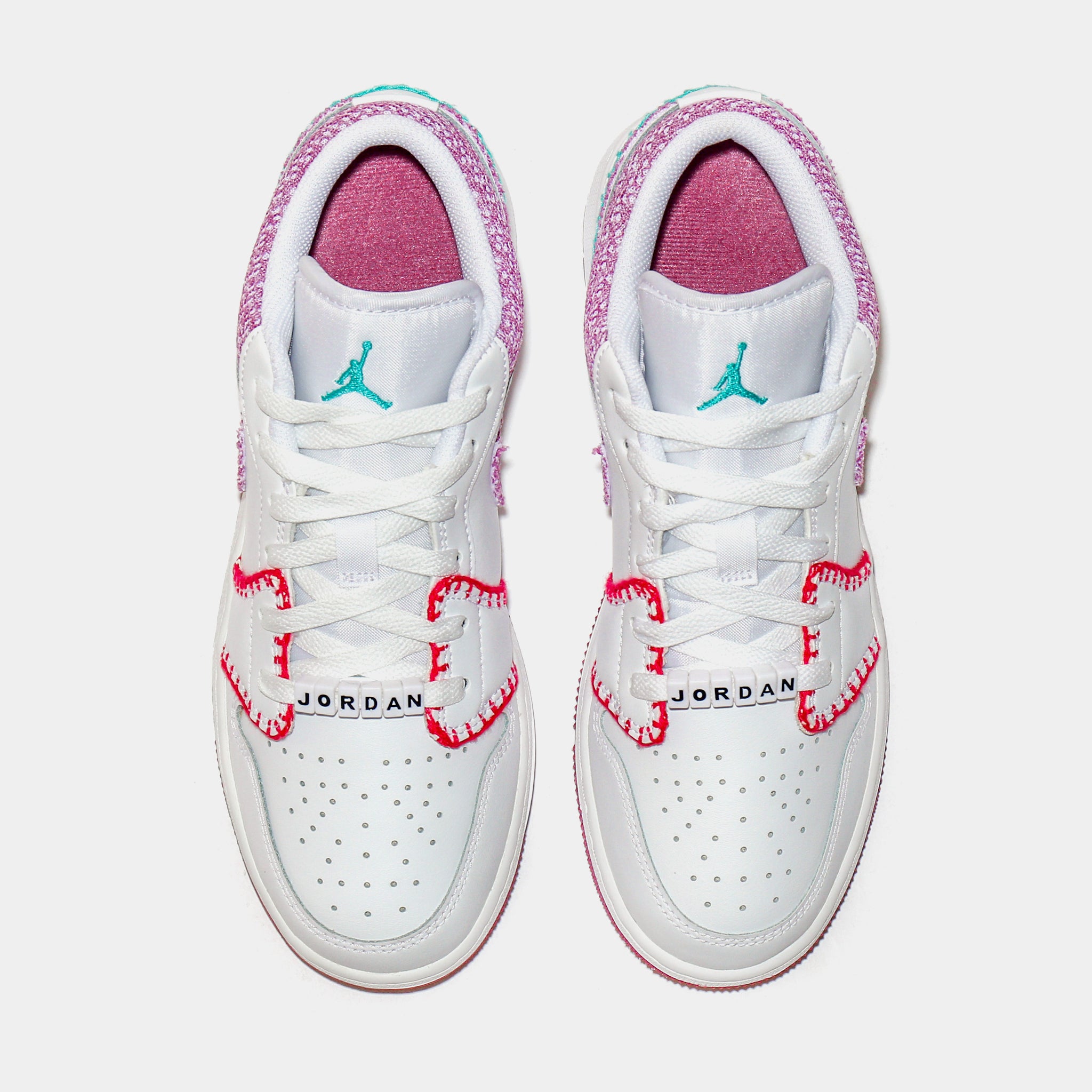 Jordan Low Pink And White Jordan Low Pink Salmon Womens