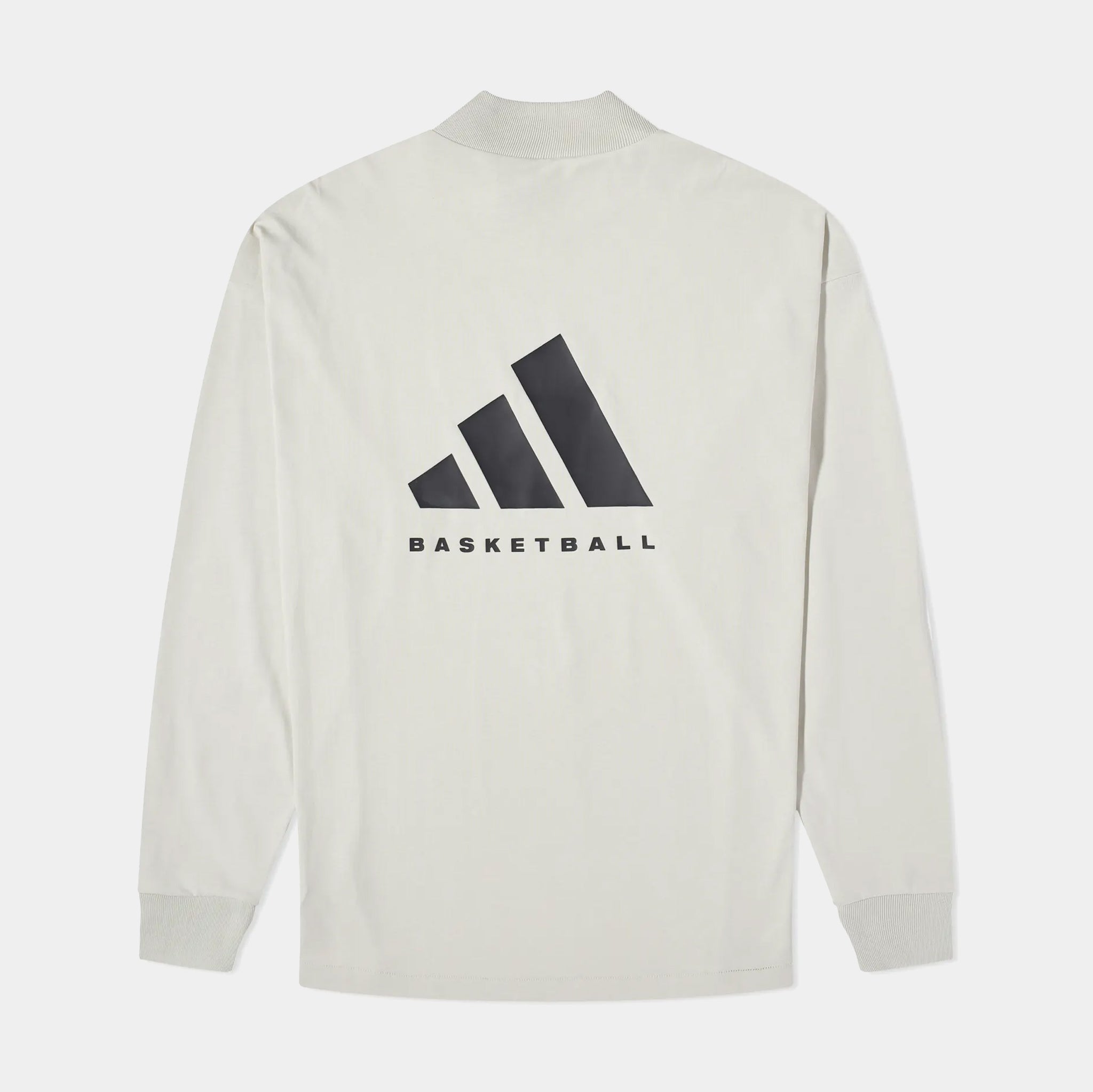 adidas ONE Basketball Mens Long Sleeve Shirt Beige IR8487 – Shoe Palace