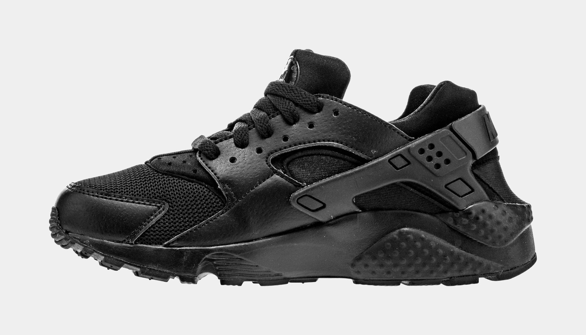 Nike Huarache Run Grade School Running Shoes Black 654275-016