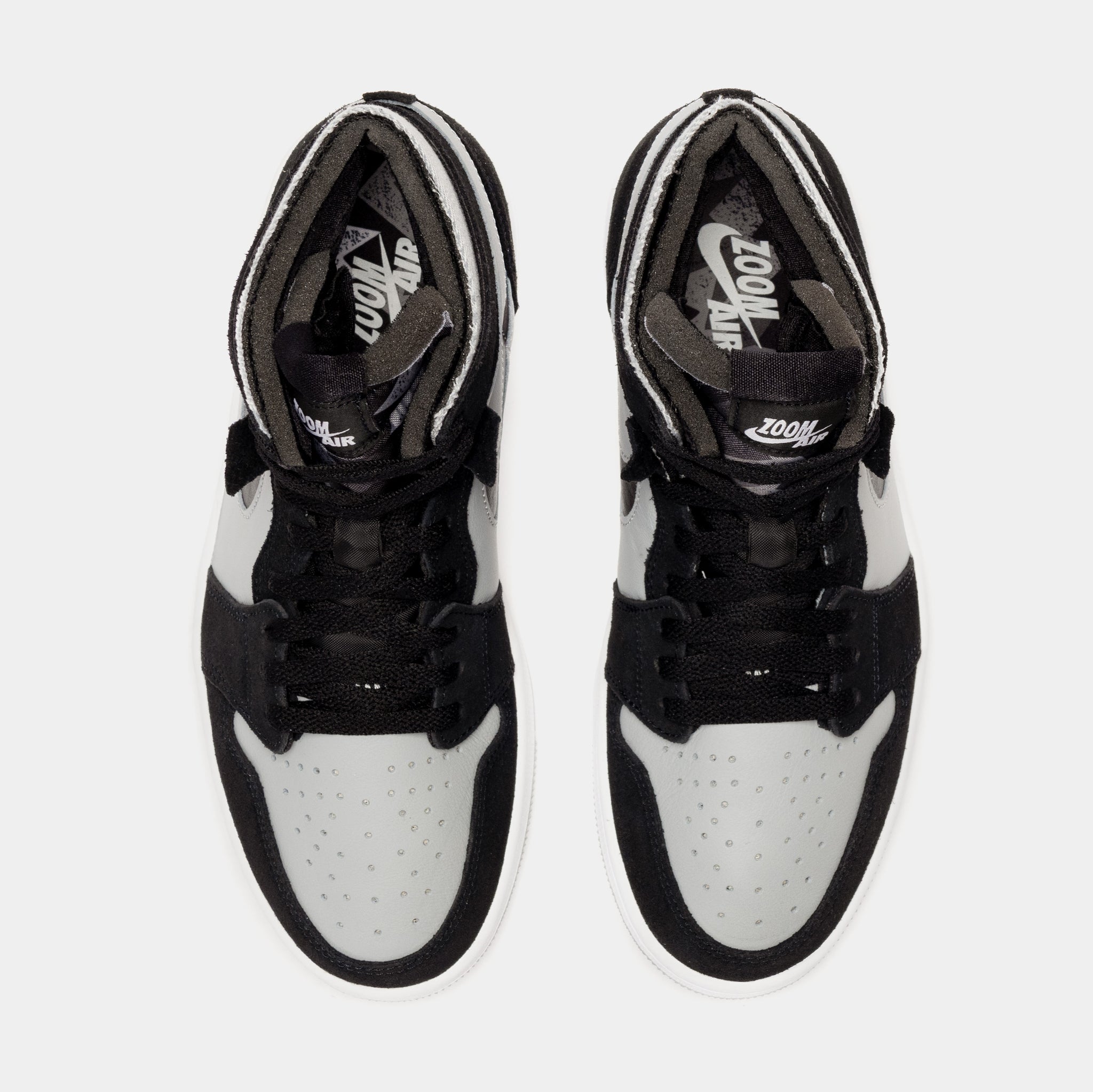 🔥Nike Air Jordan 1 Zoom CMFT Black/Light Smoke Gray Men’s Shoes Size 18  NWB ✅