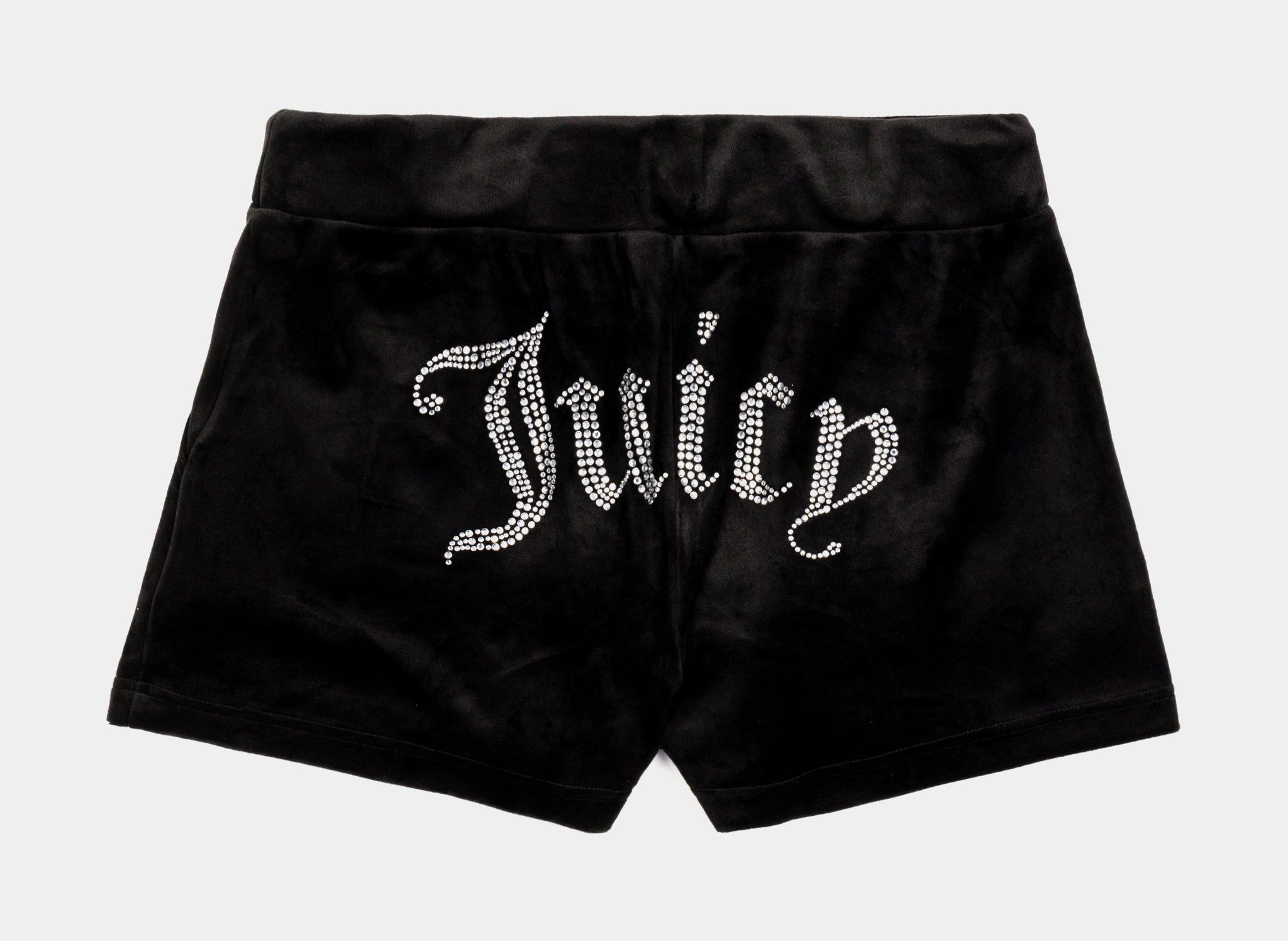 JUICY COUTURE Womens Velour Bling Shorts