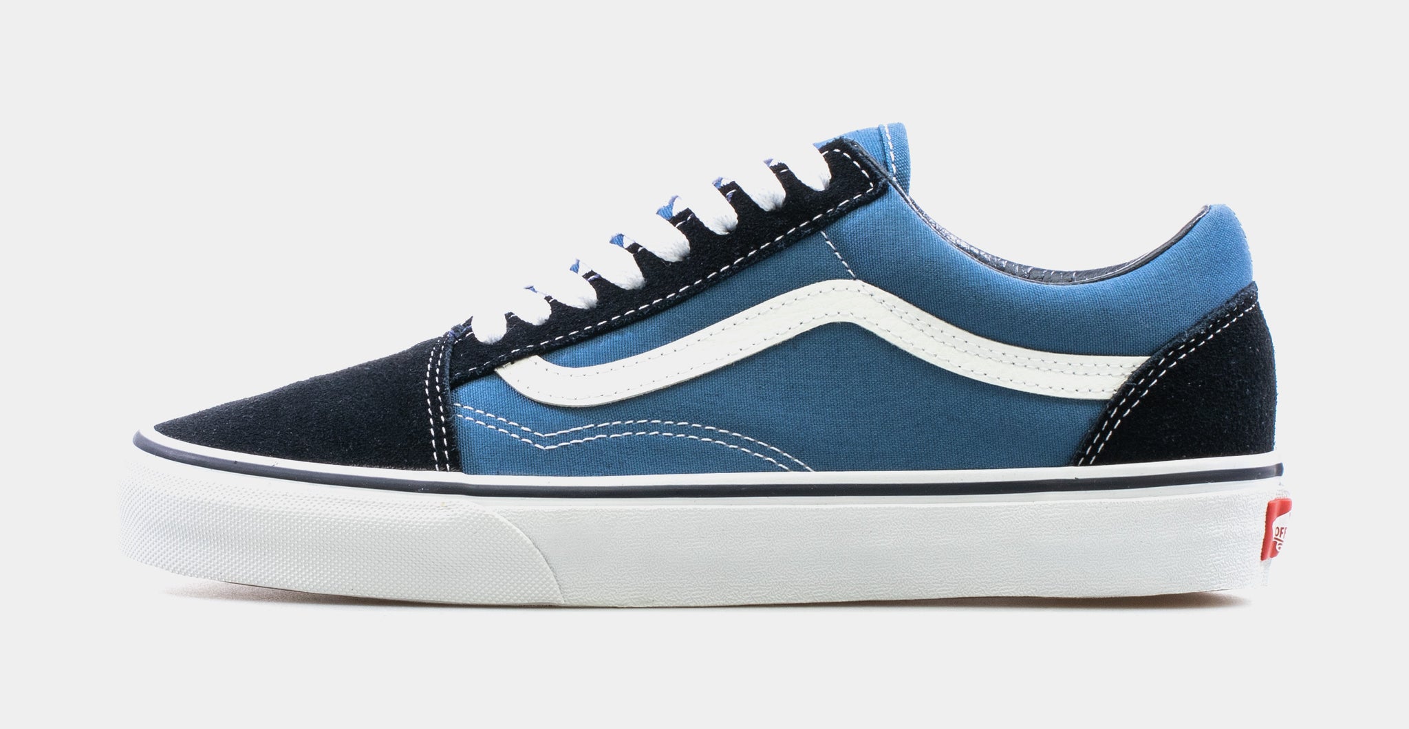 Vans Old Skool Low Mens Skate Shoe Blue Black D3HNVY – Shoe Palace
