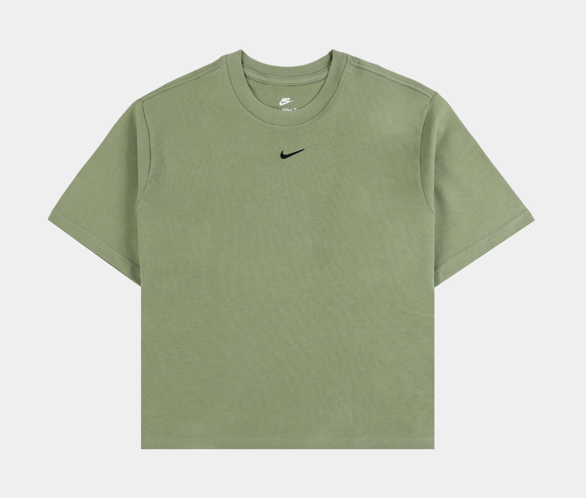 Nike NSW Essentials Boxy Womens Short Sleeve Shirt Green DD1237-386 – Shoe  Palace