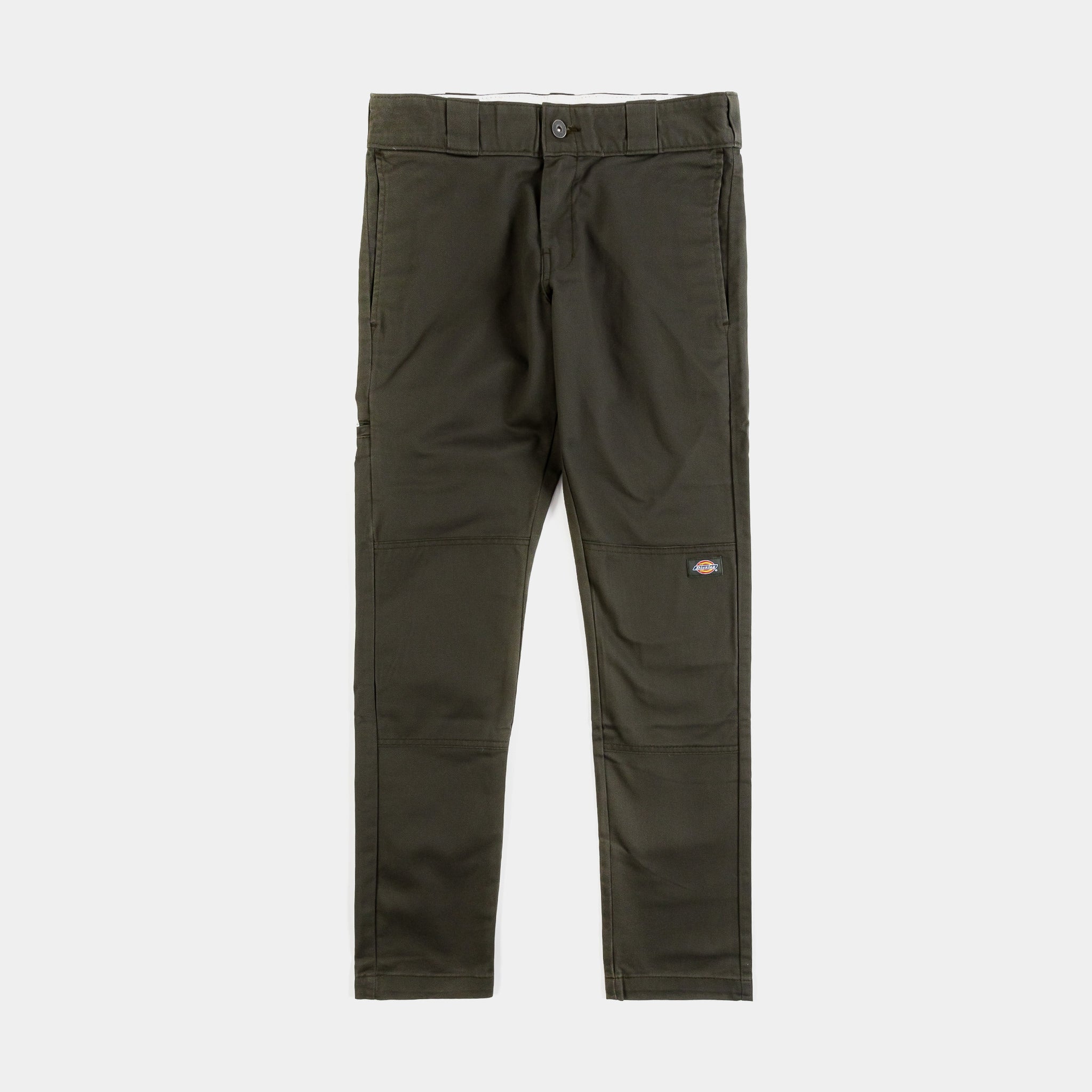 Dickies Skinny Fit Twill Double Knee Work Mens Pants Green WP811OG – Shoe  Palace