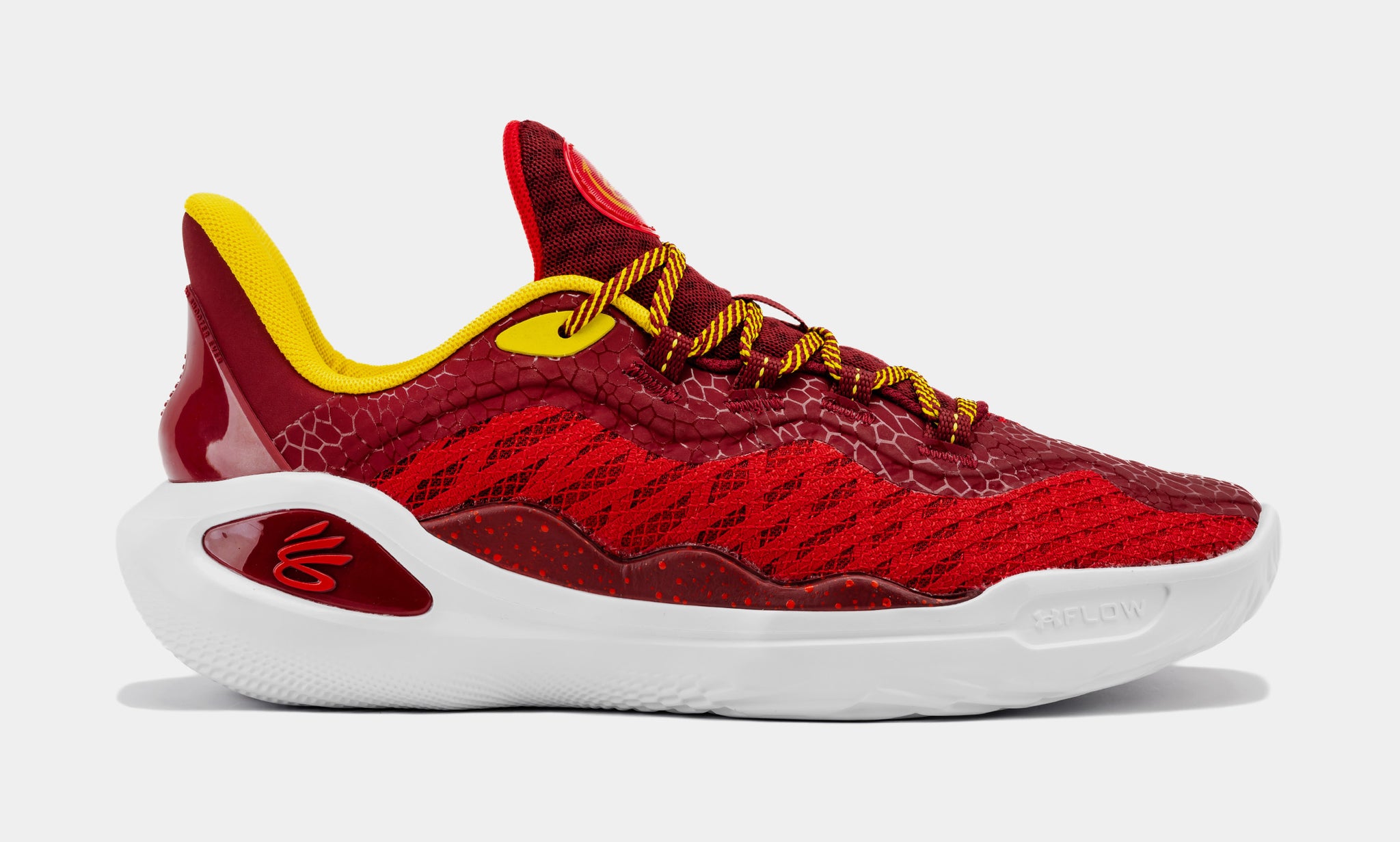 Under Armour Curry 11 Bruce Lee Fire Mens Basketball Shoes Red Yellow 3026618600 Shoe Palace