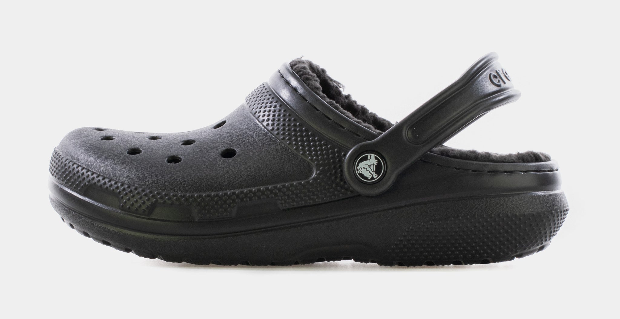 Crocs Black Classic Lined Clog