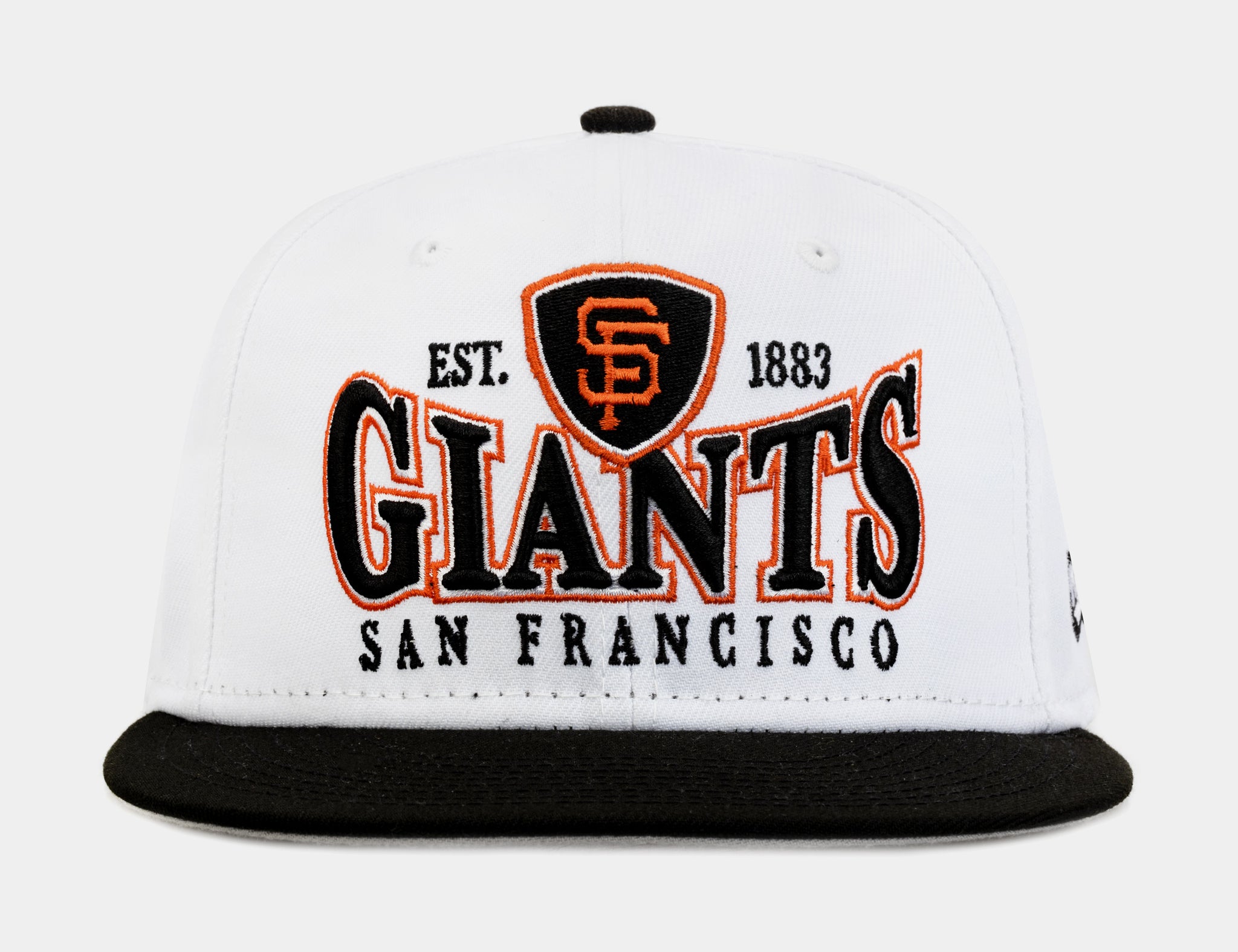 New Era San Francisco Giants Crest 9FIFTY Mens Snapback Hat White
