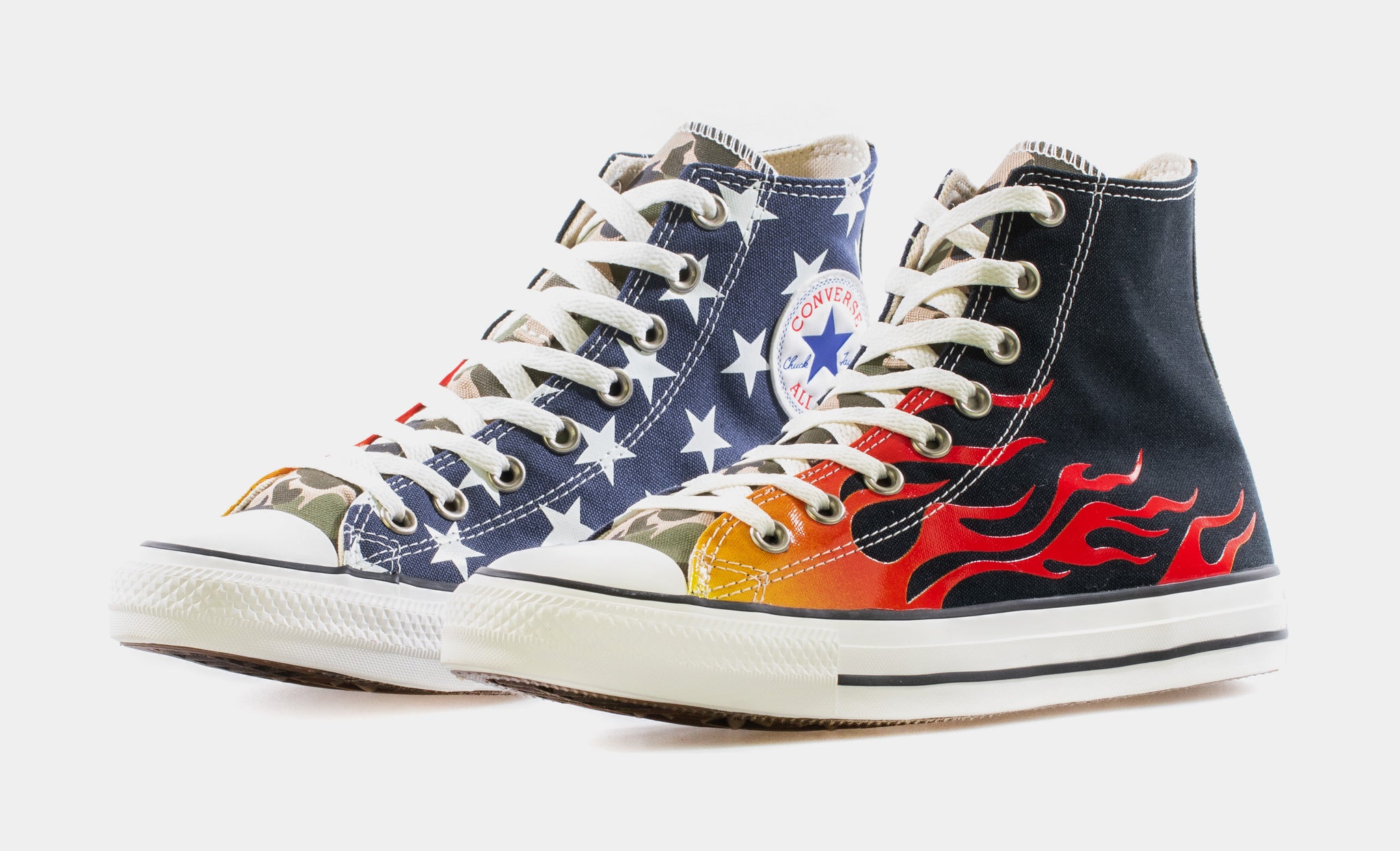 CONVERSE 168186F All Star High Mens Lifestyle Shoes (Black) Image 23234827944142
