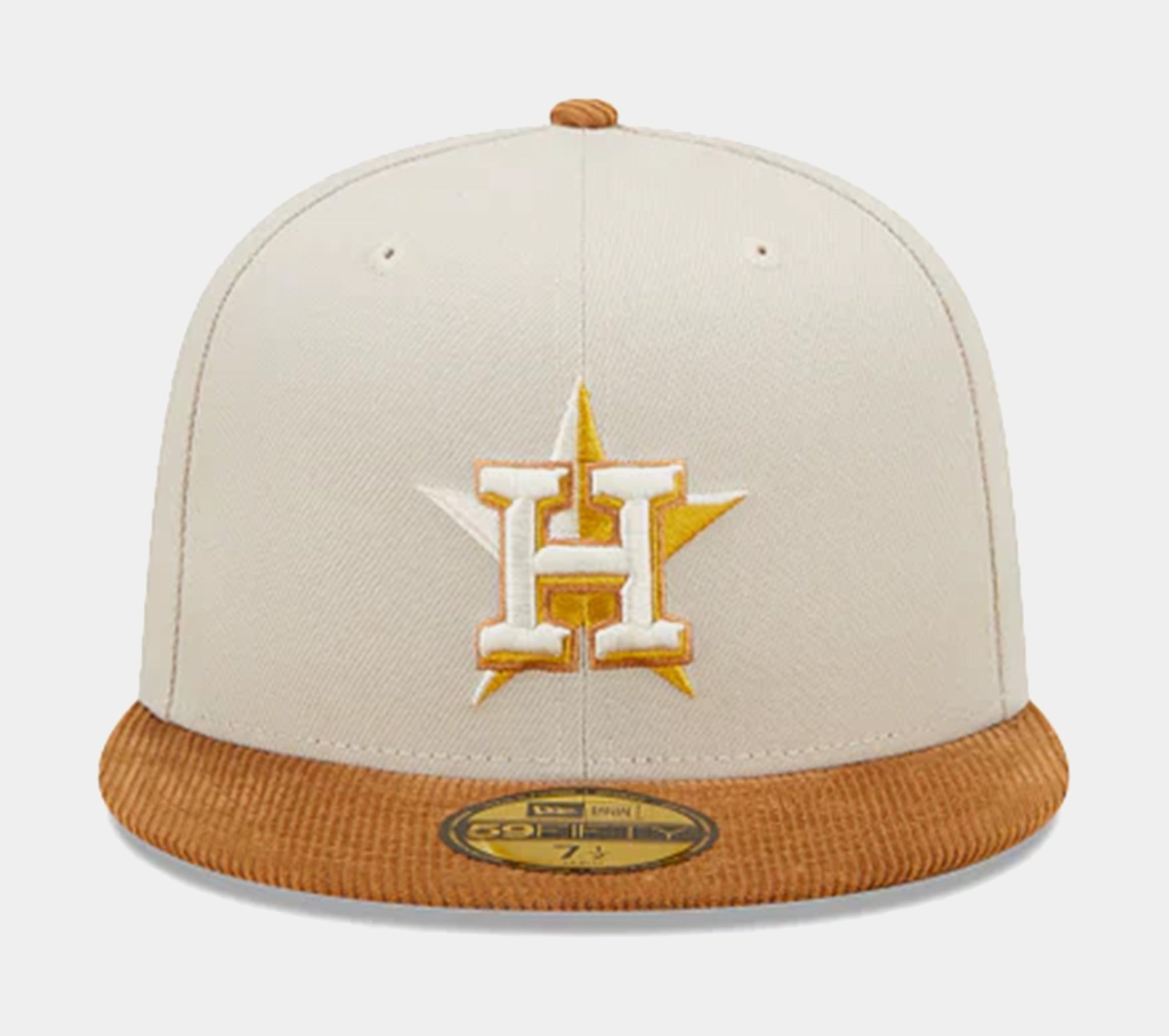 New Era White Houston Astros 2017 World Series Side Patch 59FIFTY Fitted Hat