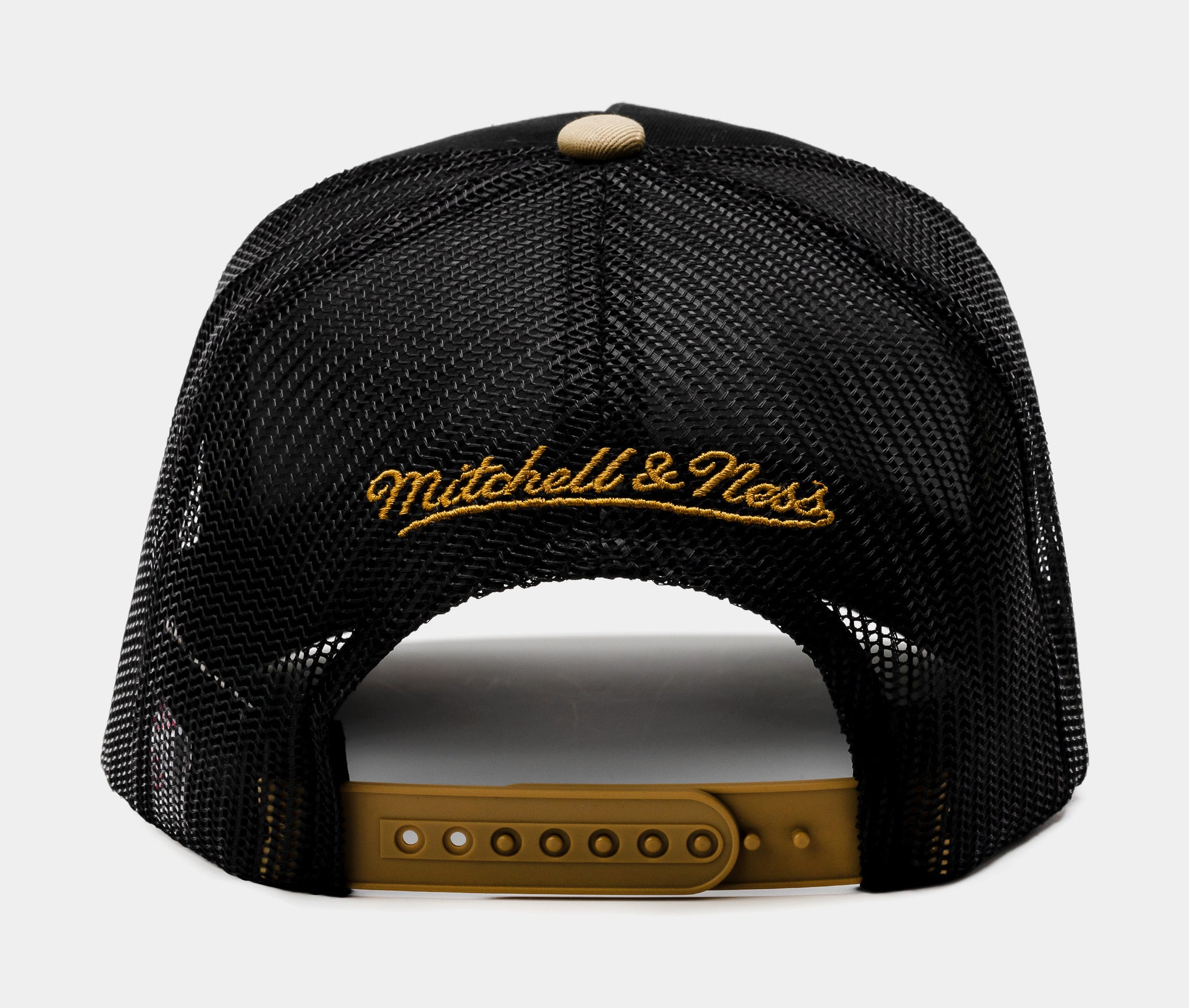 Mitchell & Ness Truck It Las Vegas Golden Knights Trucker Mens Hat (Black/Gold)