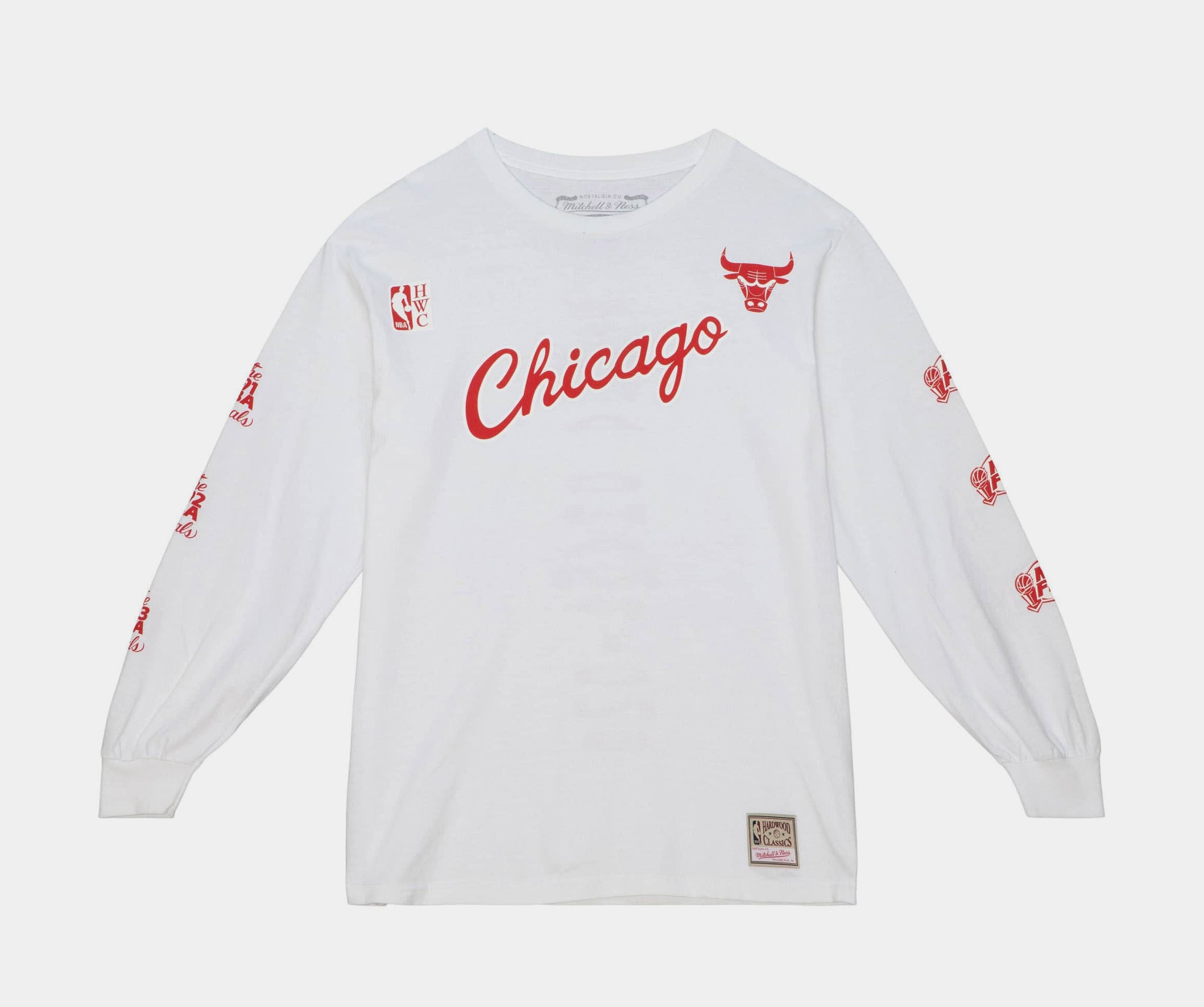 Mitchell & Ness Chicago Bulls Champions Print Men's T-Shirt White