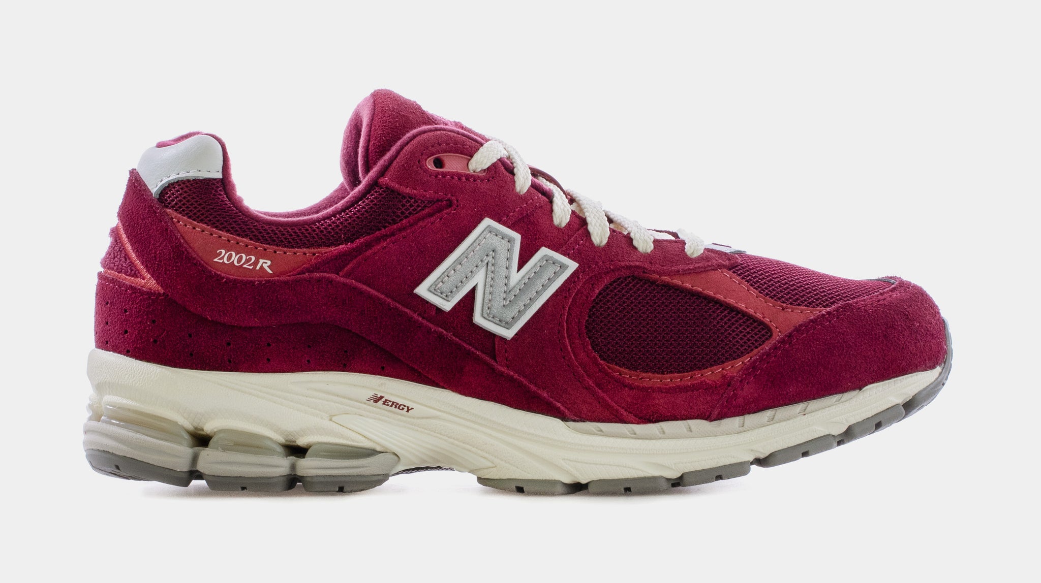 New Balance 2002R Bordeaux Mens Lifestyle Shoes Red Free Shipping 