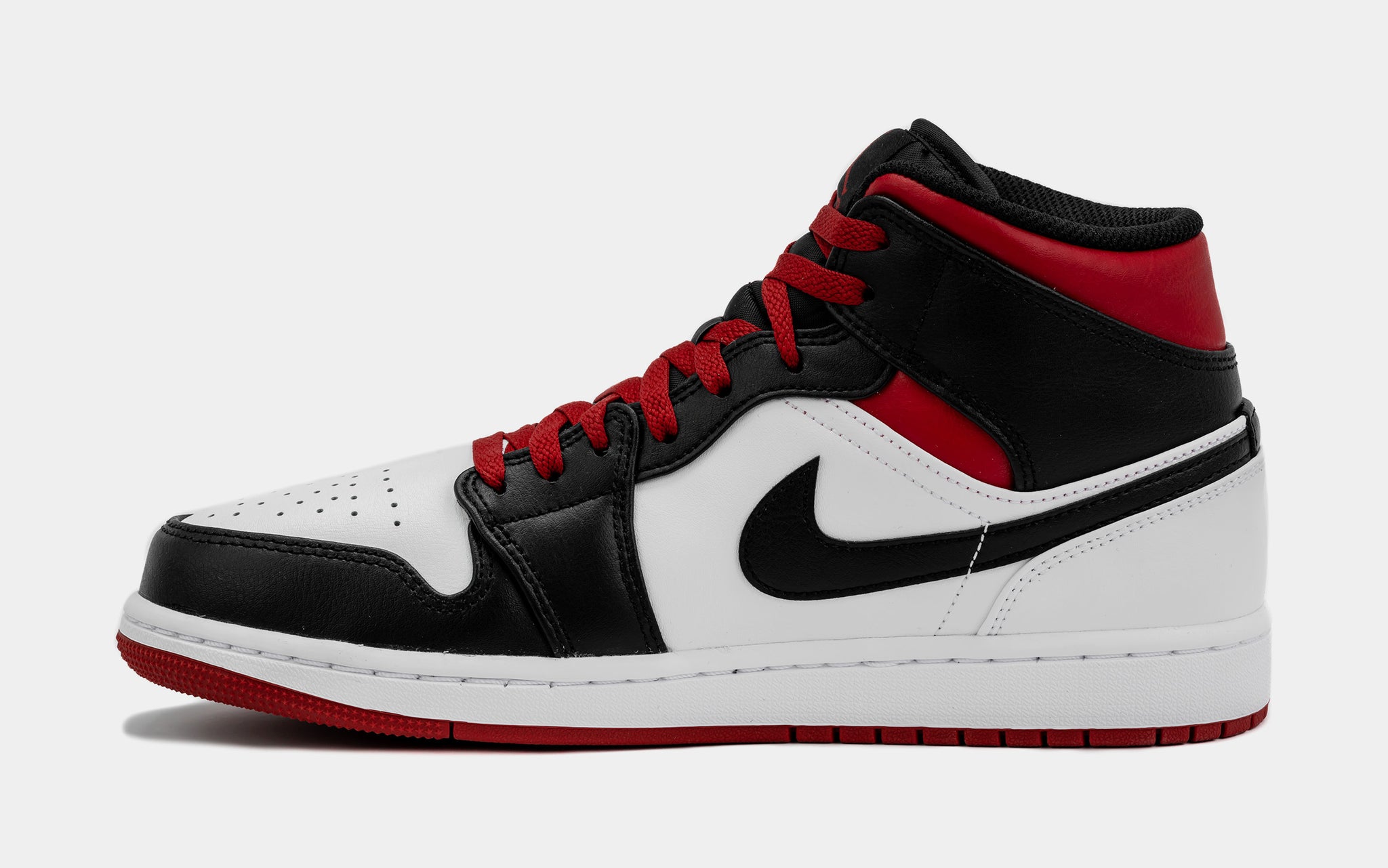 Men's jordan black and red shoes Clearance