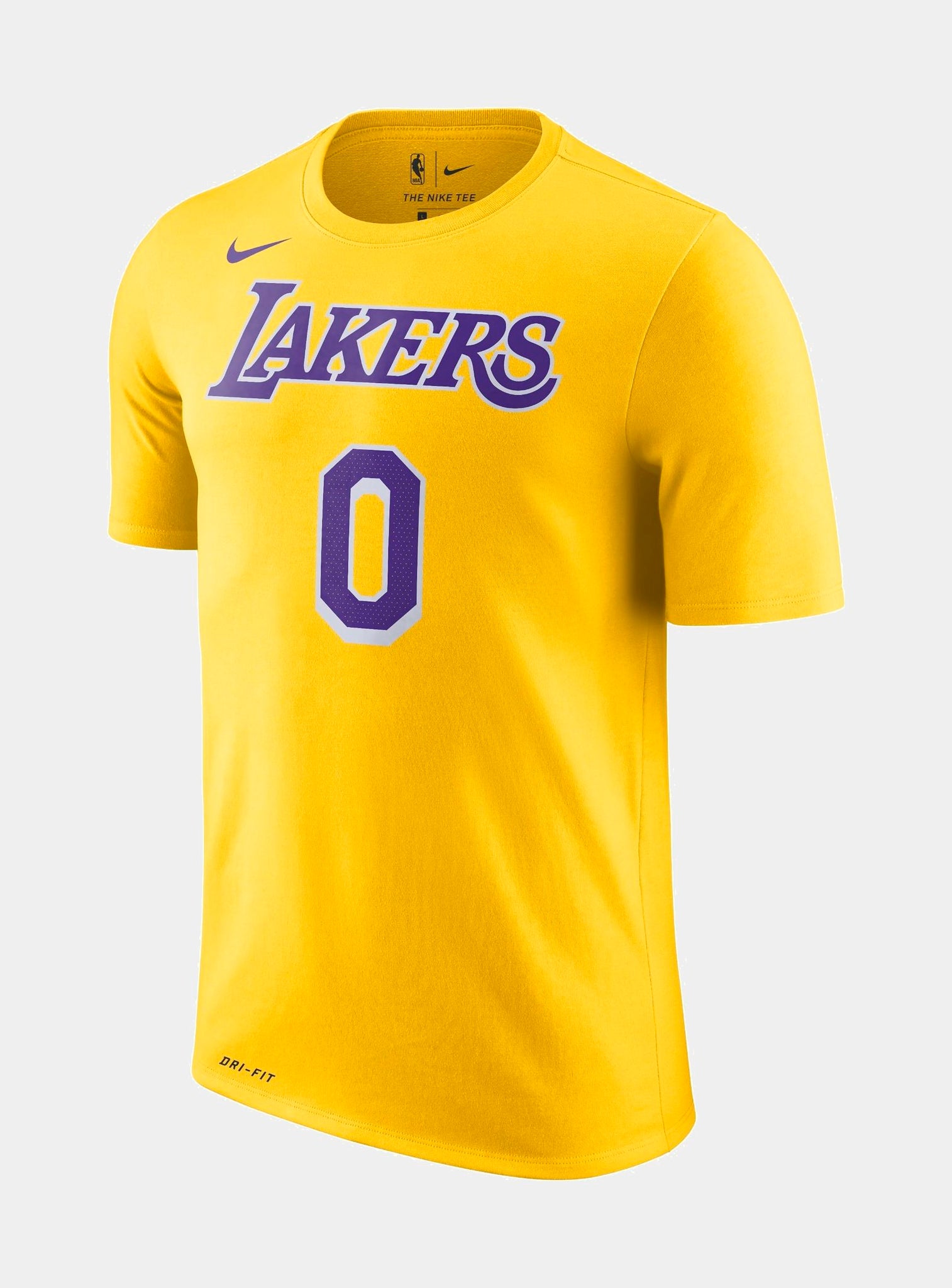 Men's Nike Russell Westbrook Gold Los Angeles Lakers Icon 2022/23 Name & Number T-Shirt Size: Large