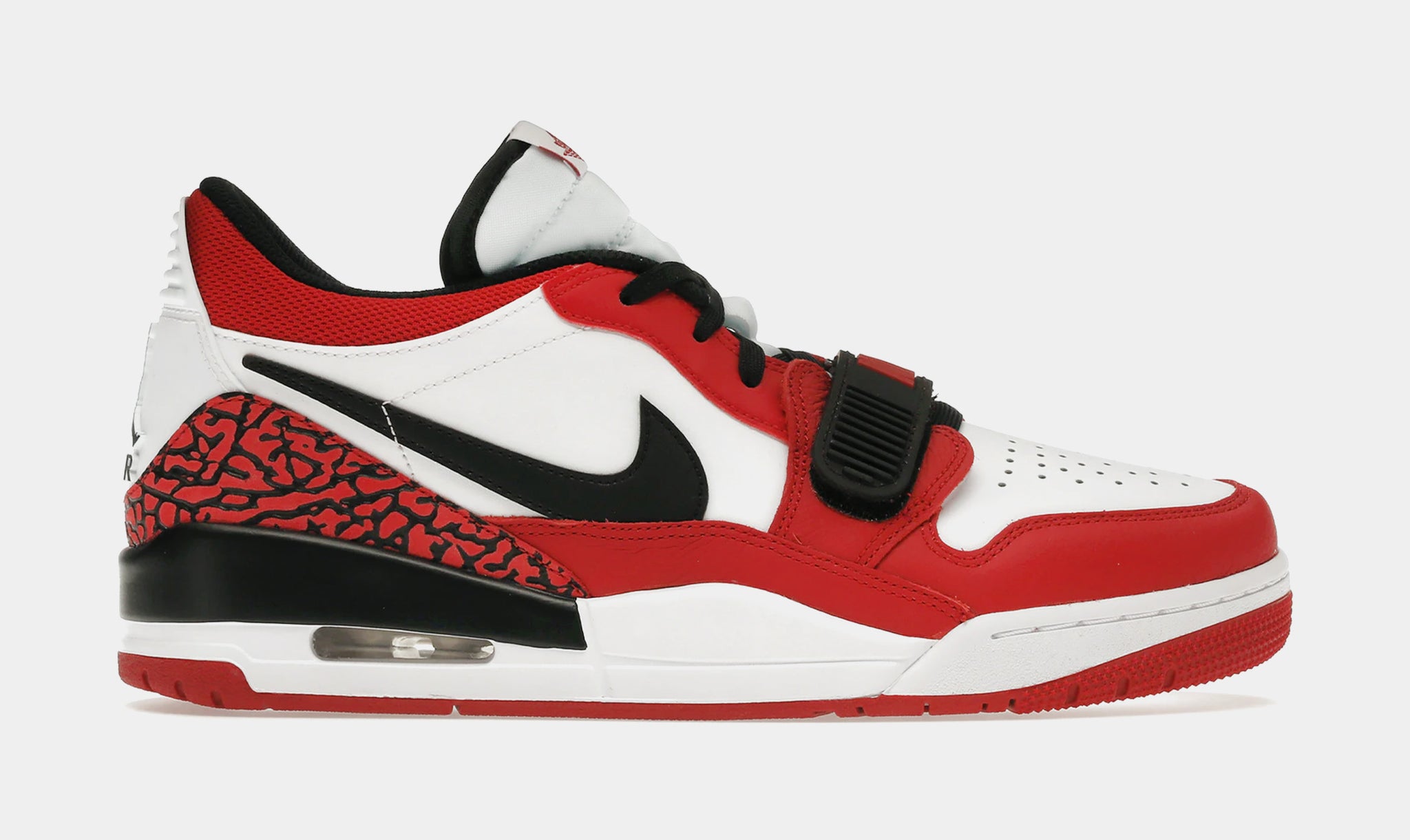 Jordan Legacy 312 Low Chicago Mens Basketball Shoes Red White