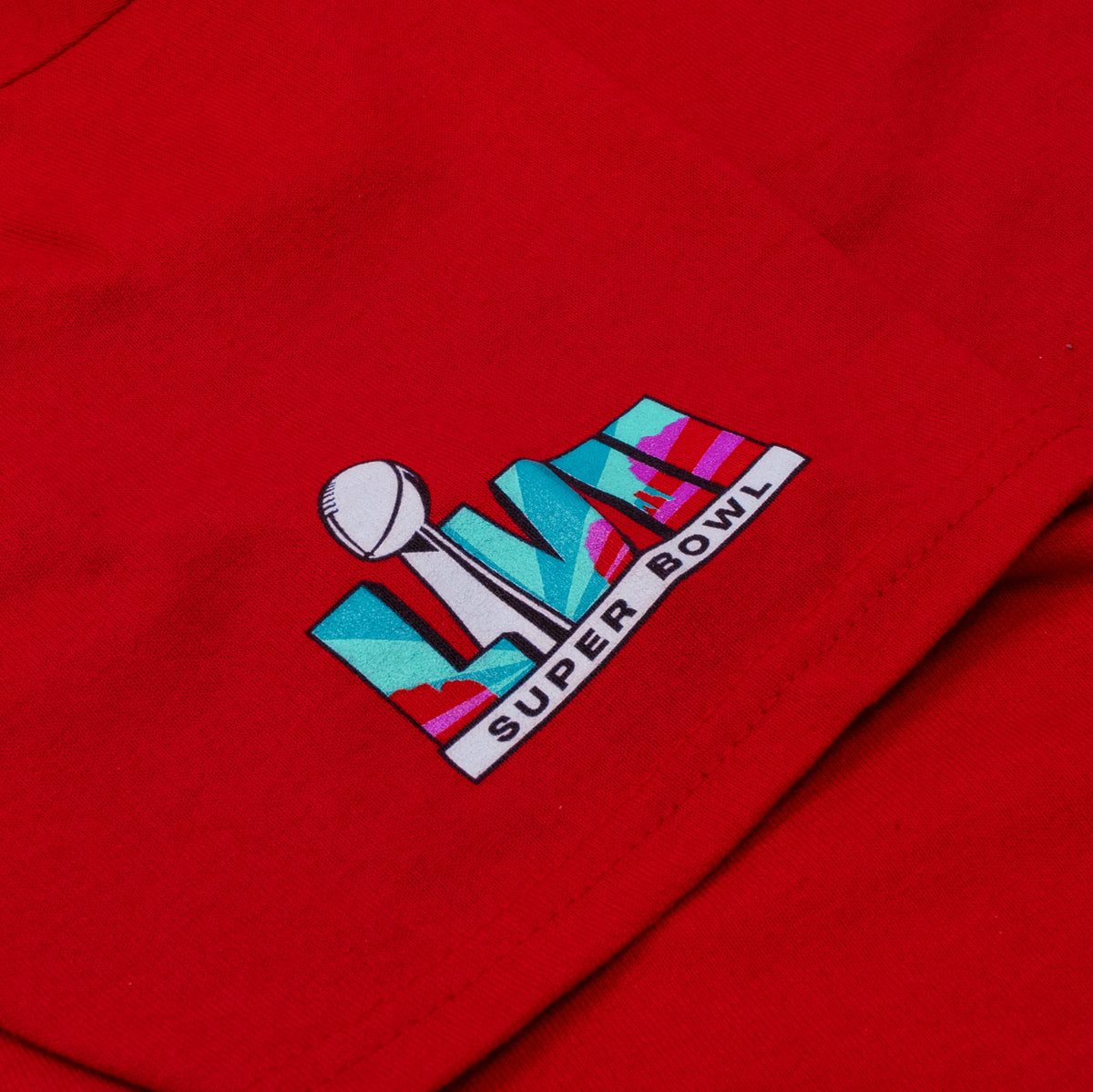 Starter Super Bowl LVII Stamp Graphic Mens Short Sleeve Shirt Red Free ...
