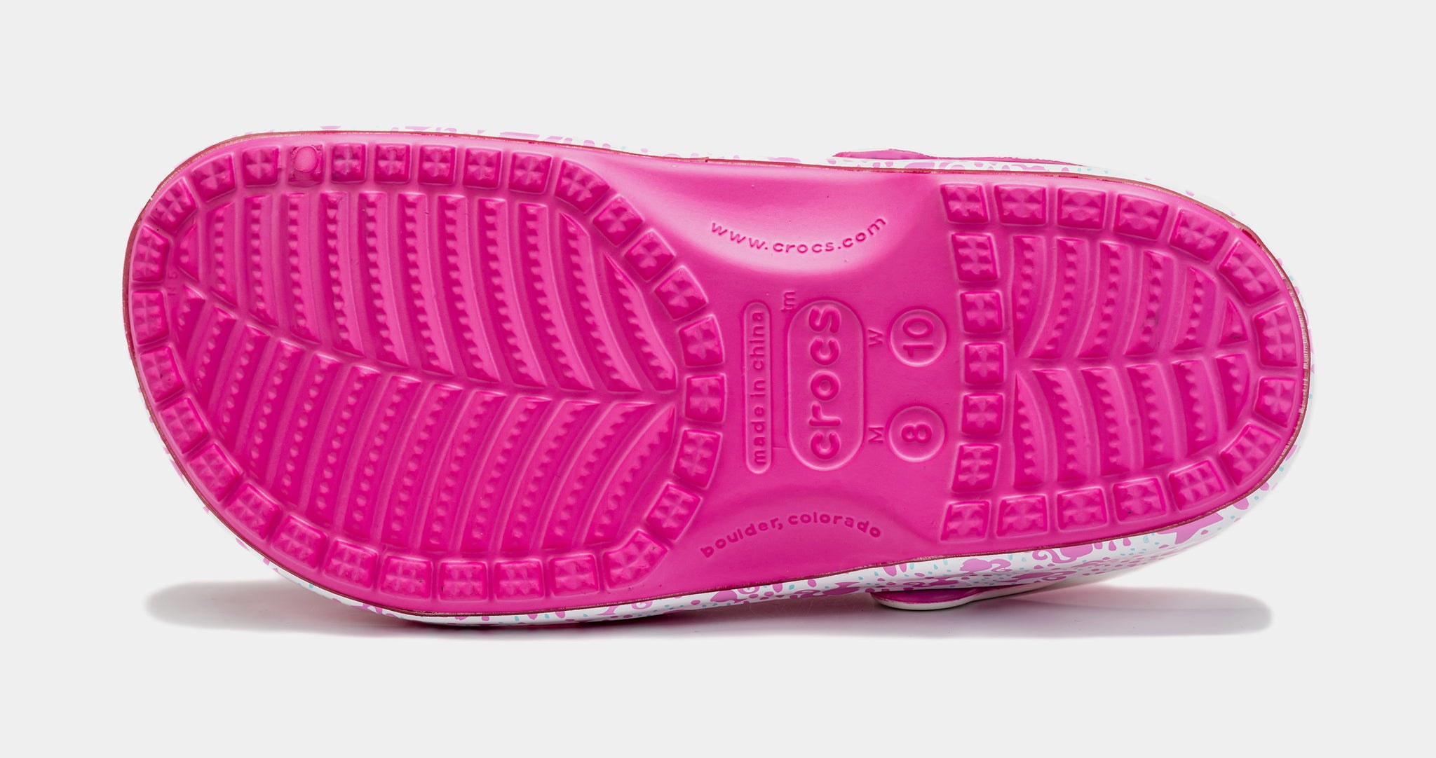 Crocs Barbie Classic Pink Clog Barbie Charms Women's Size 8 New Crocs  Package