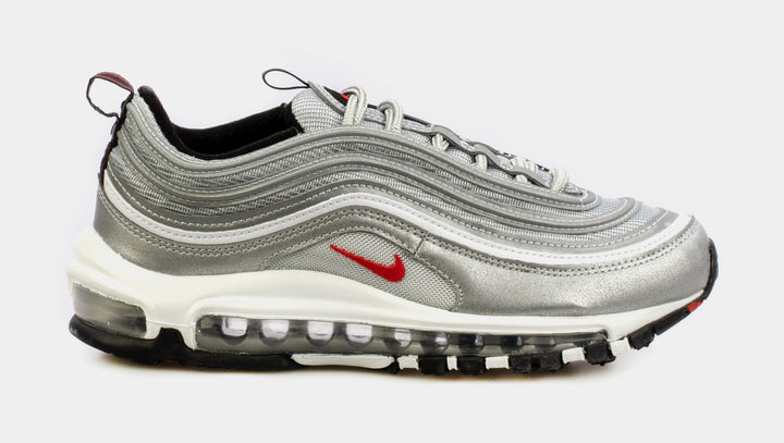 Nike Air Max 97 Silver Bullet Grade School Lifestyle Shoes Grey 