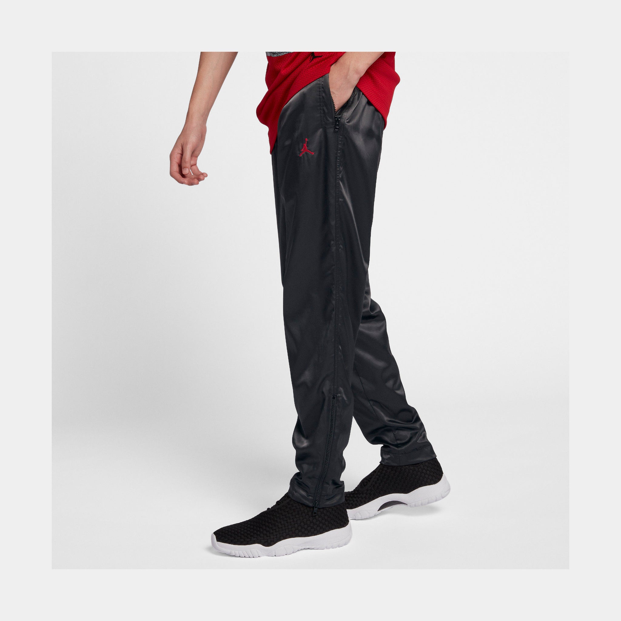 Jordan Air Jordan 5 Mens Satin Pants Black AR3137-010 – Shoe Palace