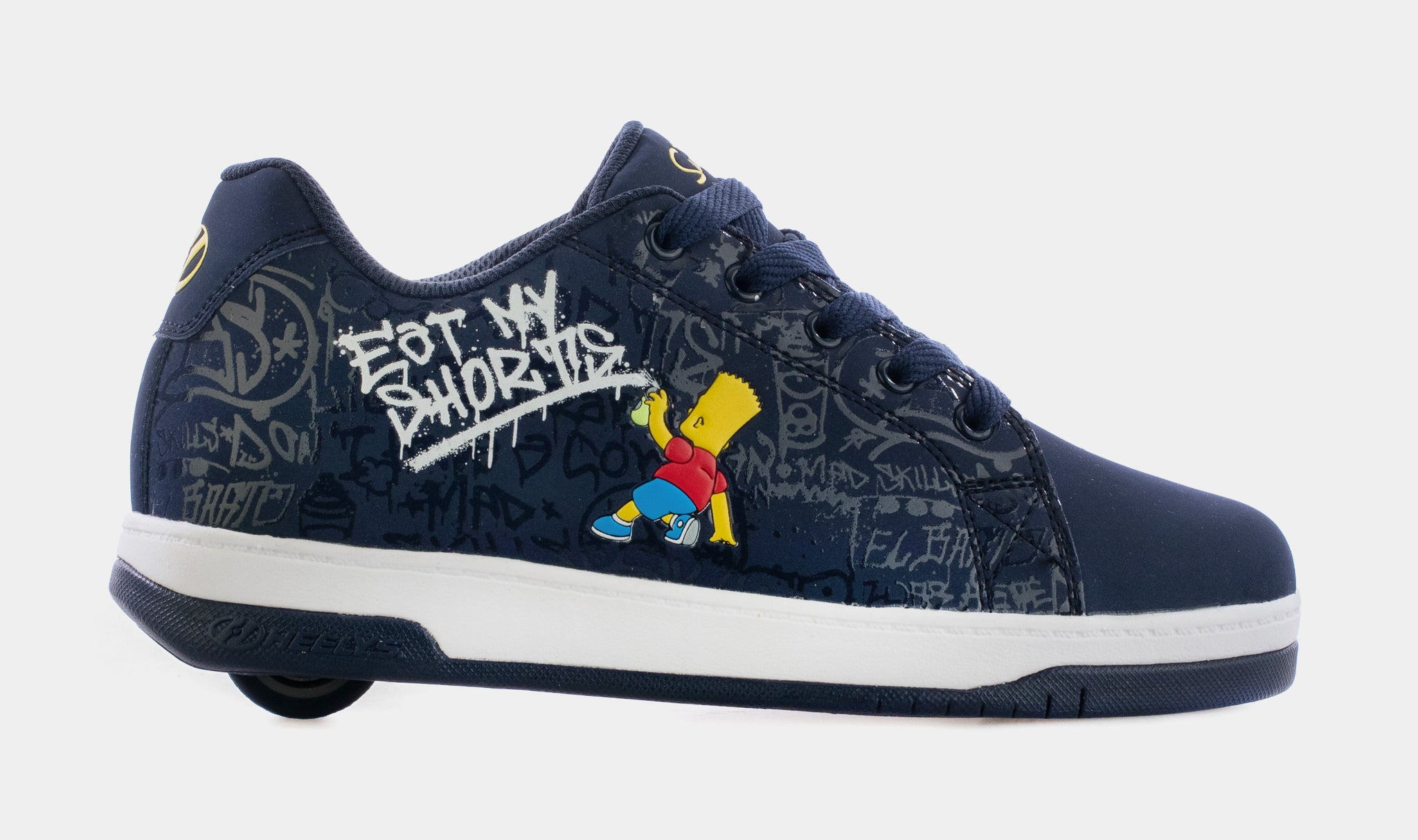 Heelys The Simpsons Split Skate Grade School Lifestyle Shoes Navy