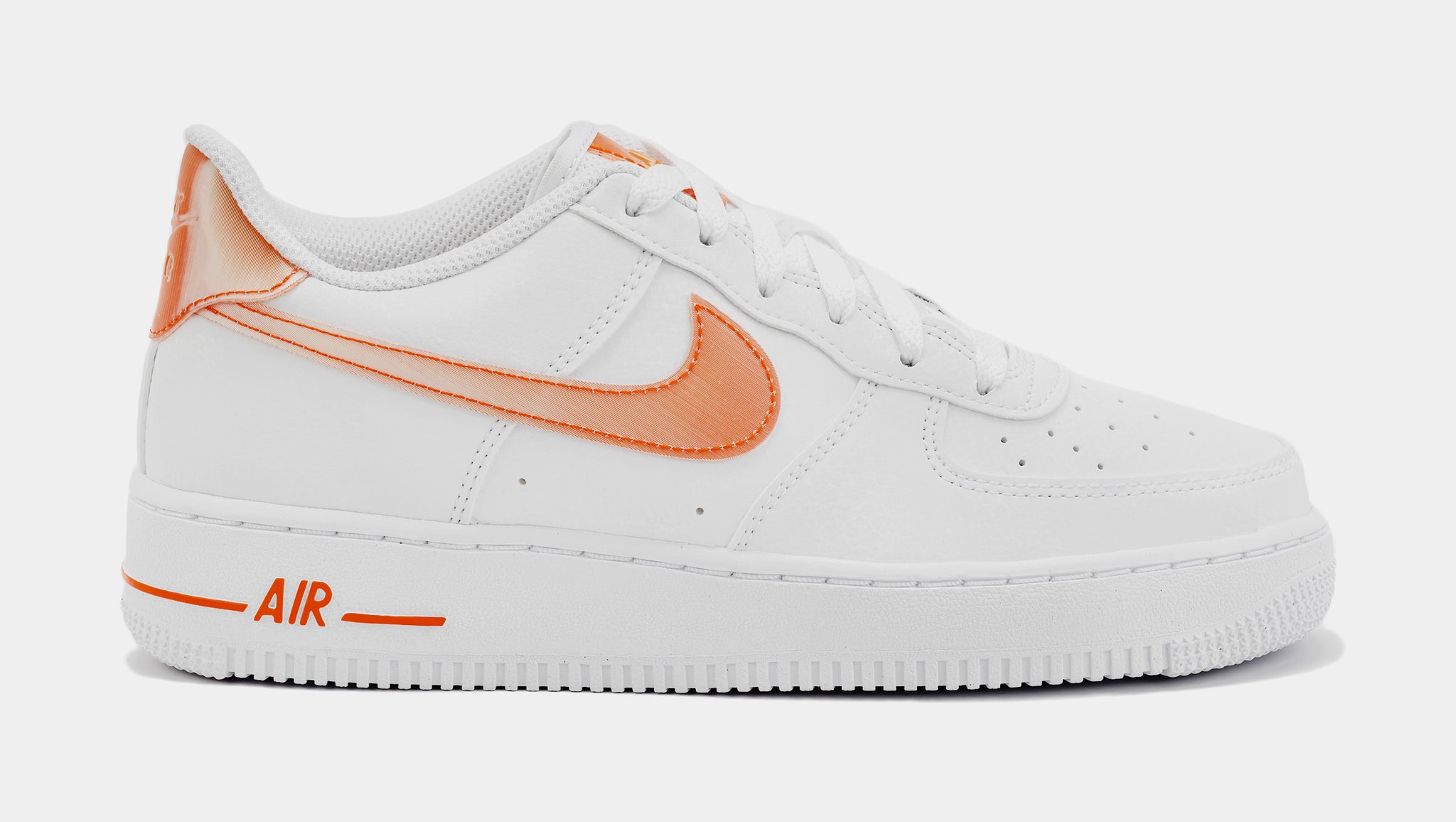 Nike orange and white shoes Clearance