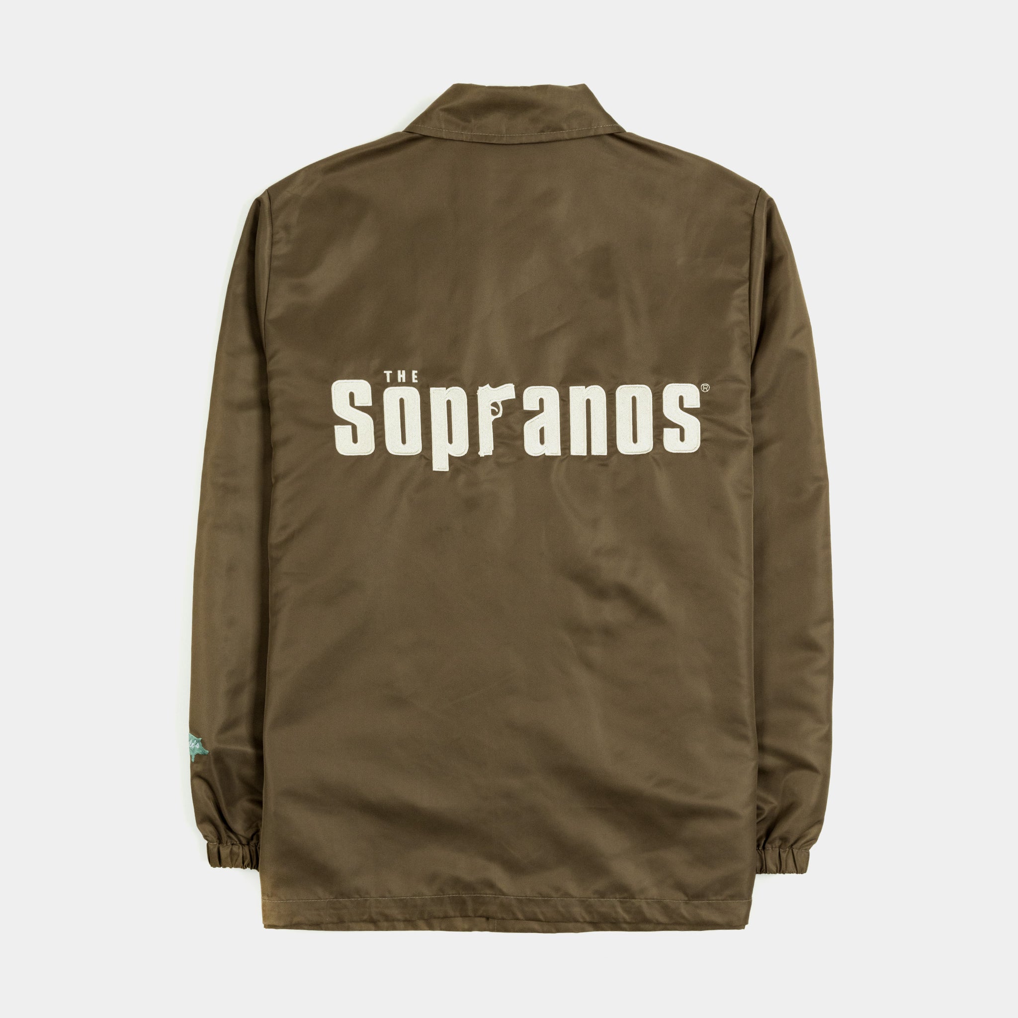 Shoe Palace SP x The Sopranos Coaches Mens Jacket Brown SPRNCJKT01 ...