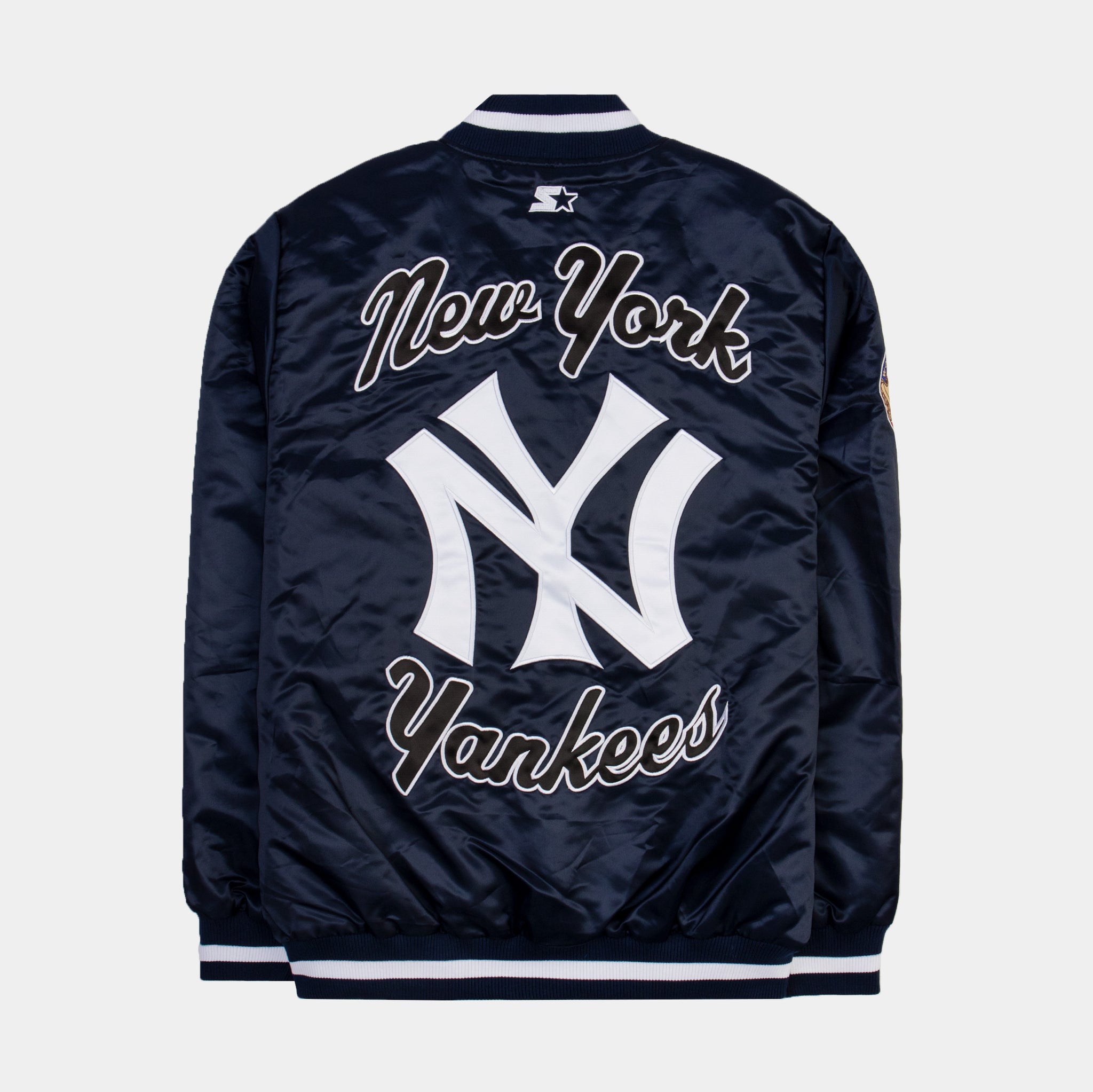 Starter Shoe Palace Exclusive New York Yankees Mens Jacket Blue LS270965-NYY