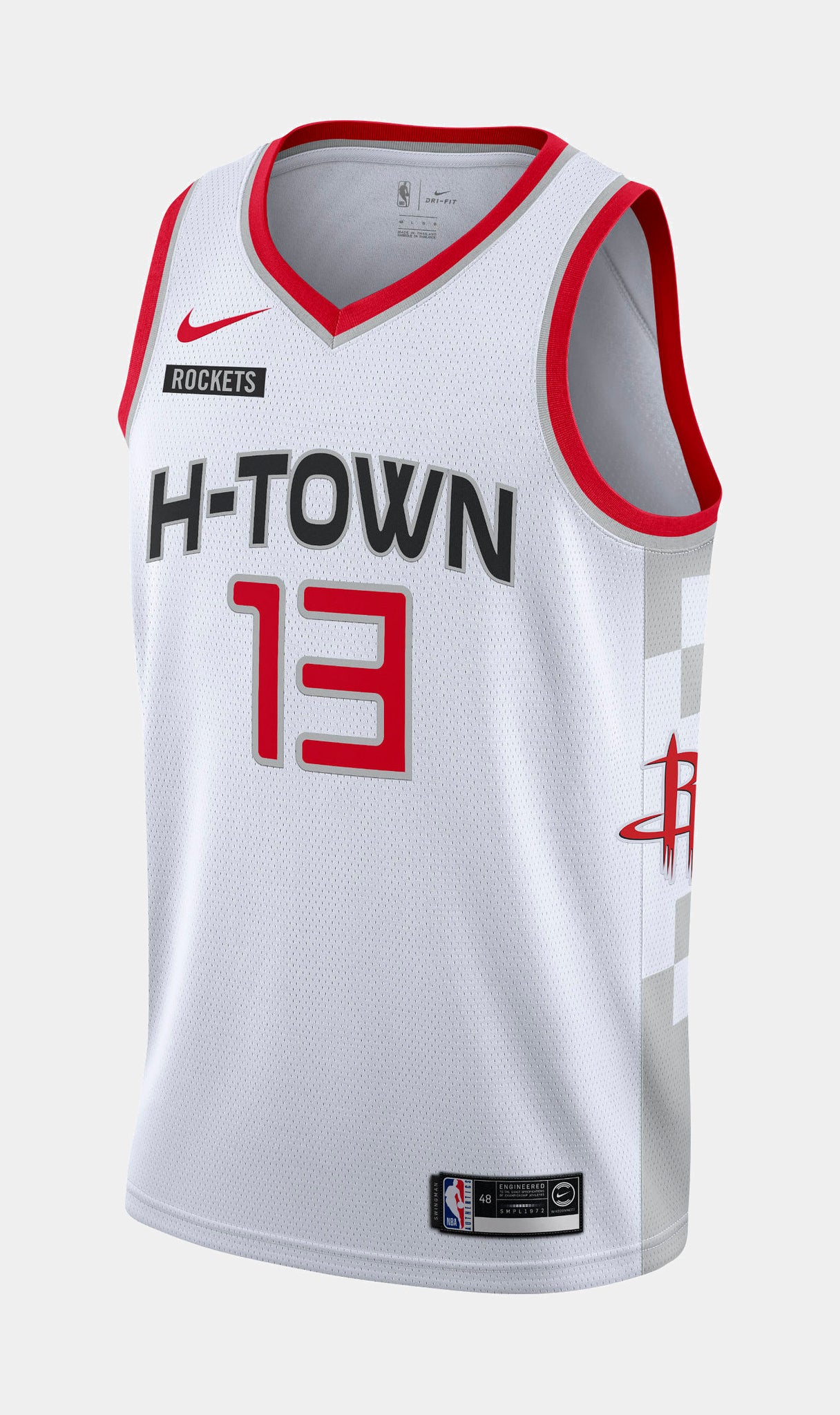Nike, Shirts, Nike Nba Houston Rockets City Edition Basketball Jersey  James Harden Mens Large