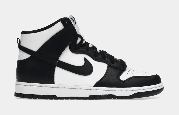 nike air max high tops black and white