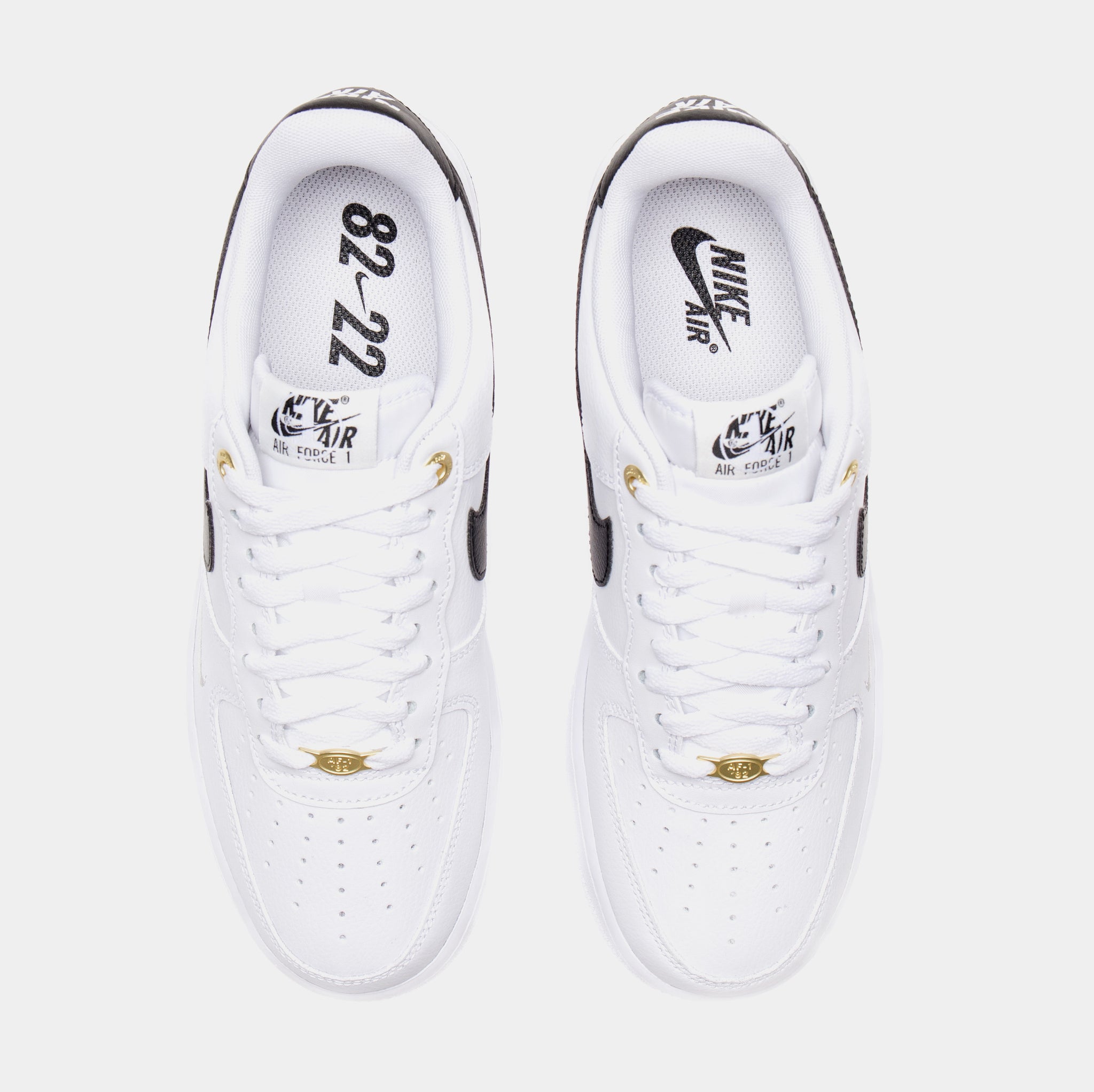 Nike Air Force 1 07 LV8 40th Anniversary - White Black 2022 Size 14